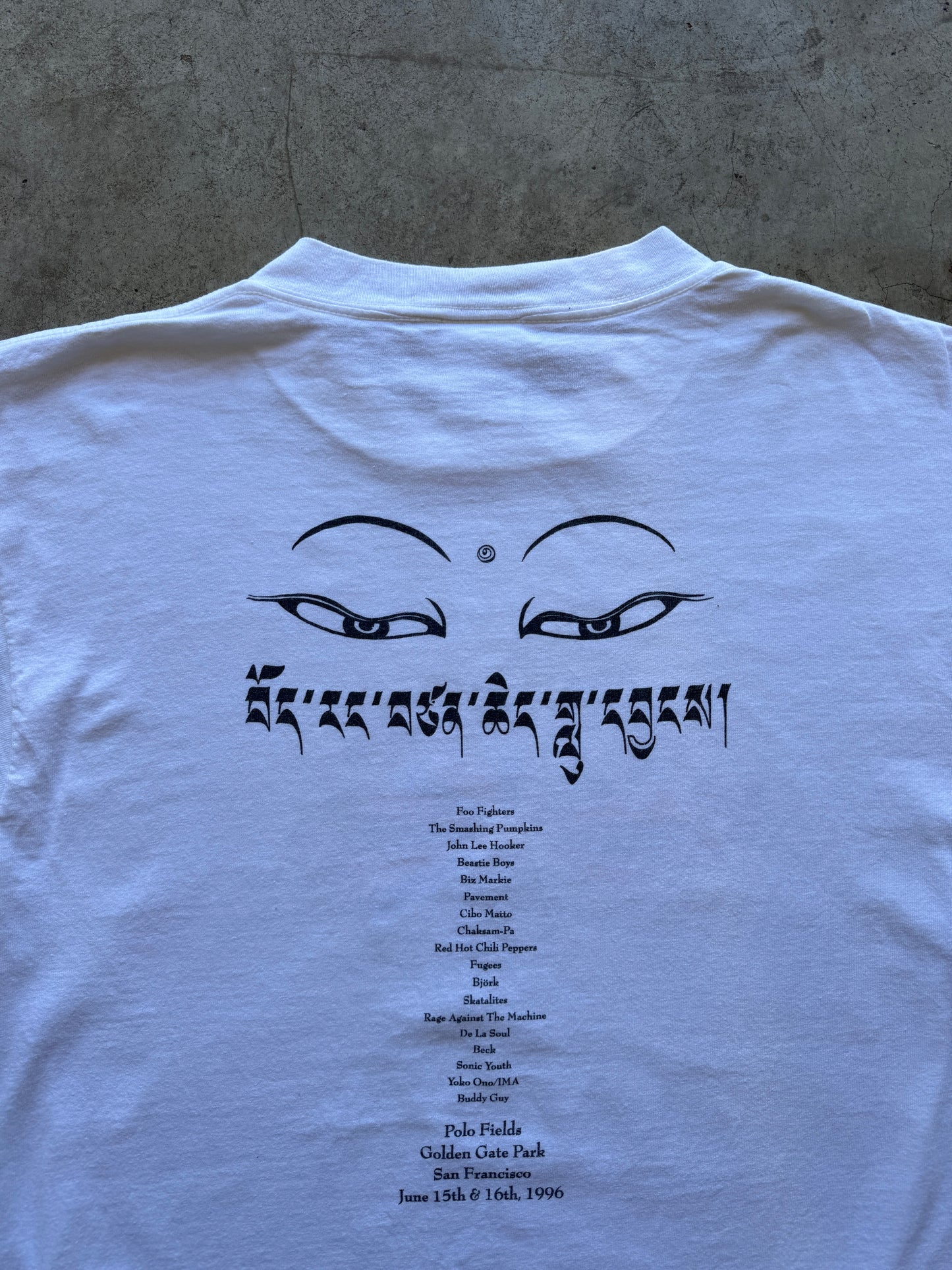 1990s Tibetan Freedom Concert T-Shirt