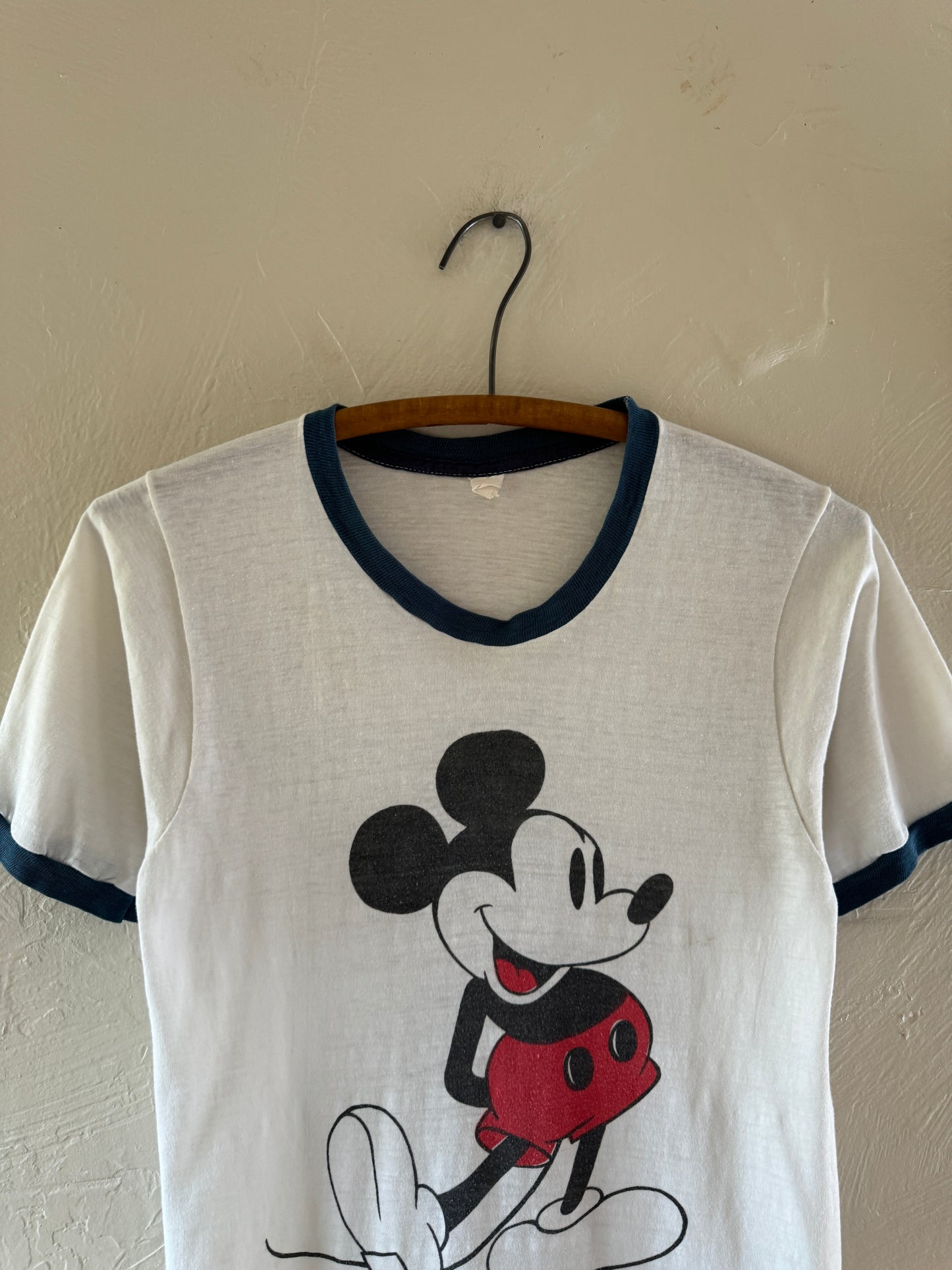 Vintage Mickey Mouse Ringer T-Shirt