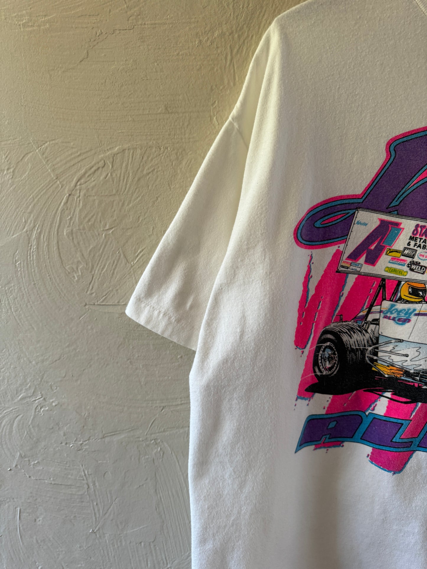 1980s Joey Allen NASCAR Racing T-Shirt