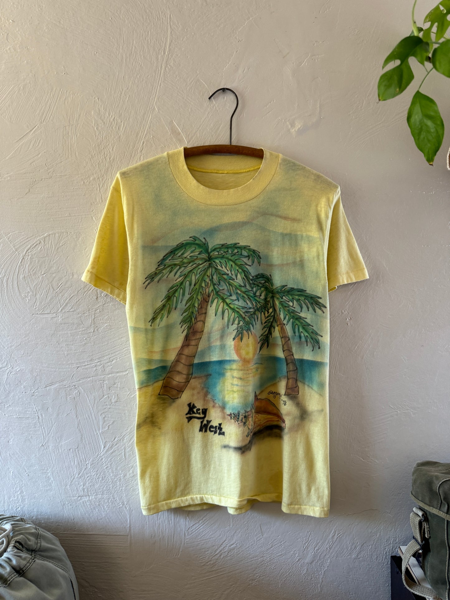 1970s Air Brushed Beach T-Shirt