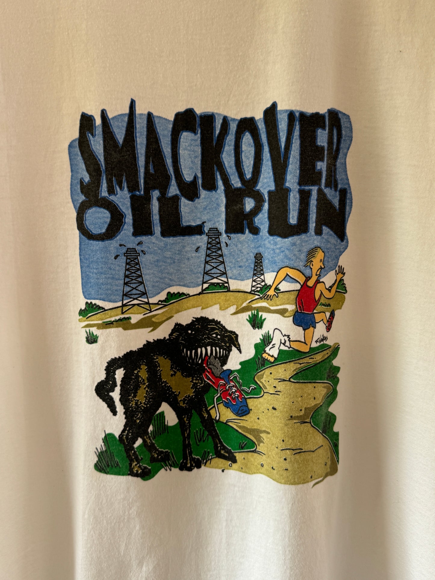 1990s Smackover Arkansas Oil Run T-Shirt