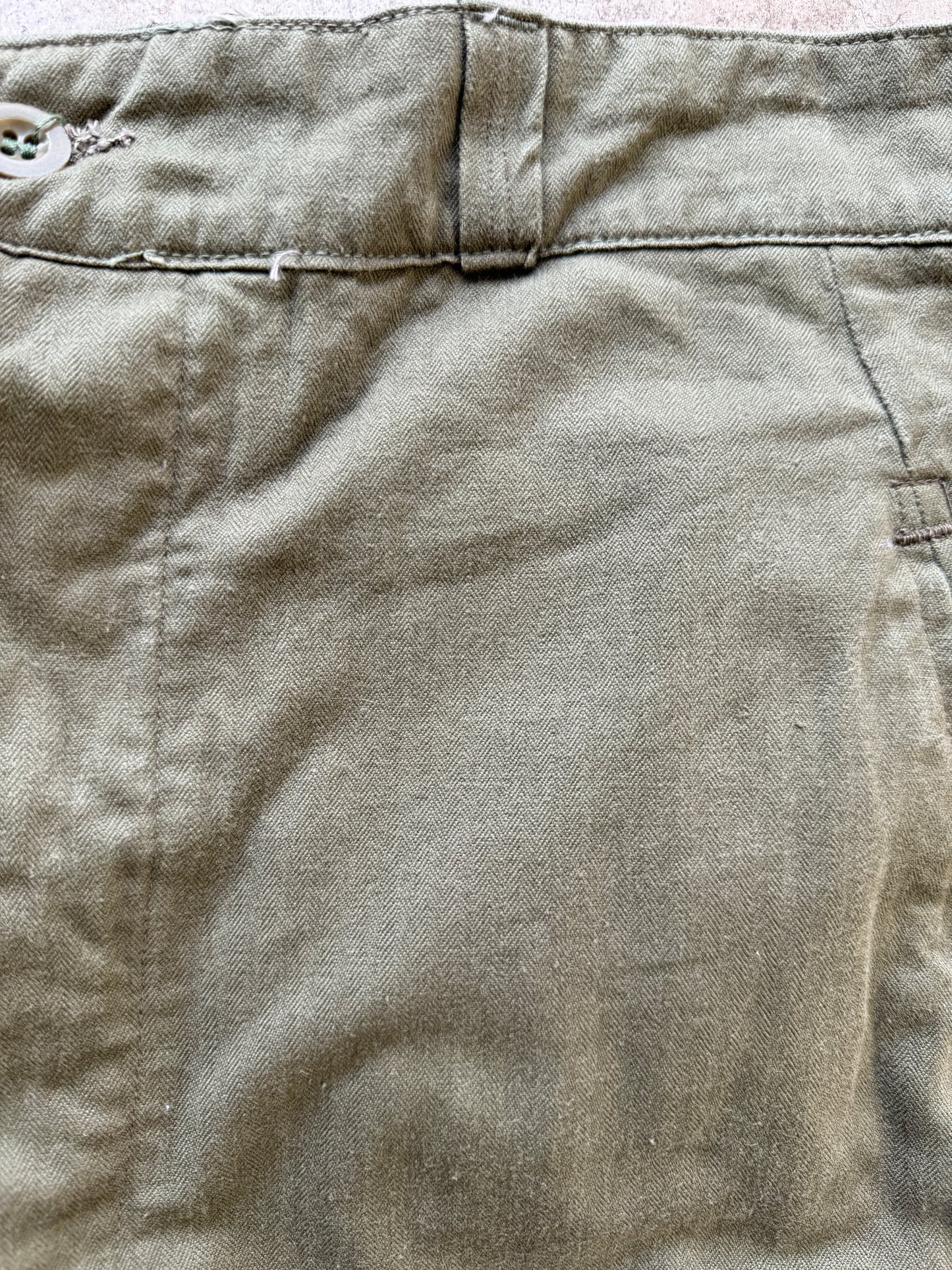 1950/60s French Military HBT Cargo Pants