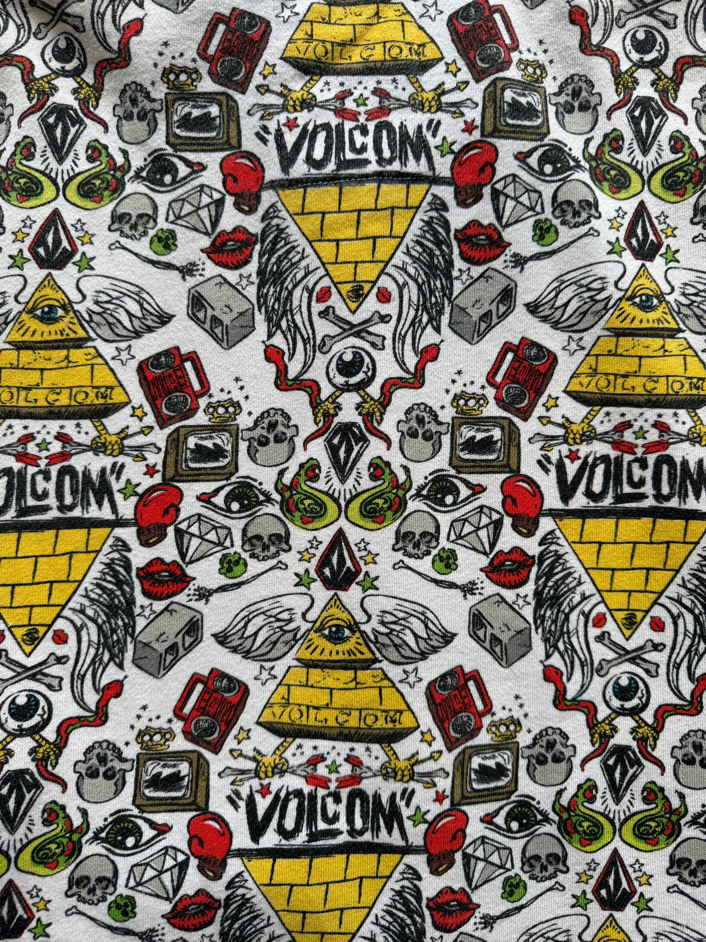 Y2K Volcom X Ryan Sheckler Jesse Pinkman AOP Jacket Hoodie