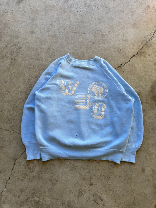 1960s Wisconsin State University Raglan Sweater