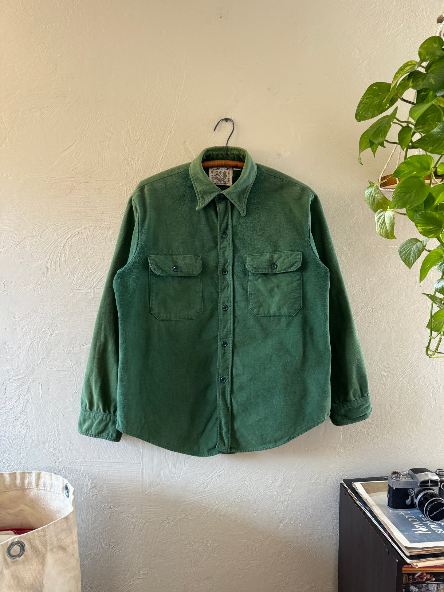 1970s Hudson Bay Outdoors Button Up Flannel