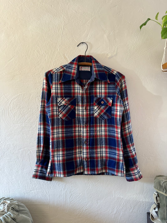 Vintage Mcgregor Plaid Flannel Button Up