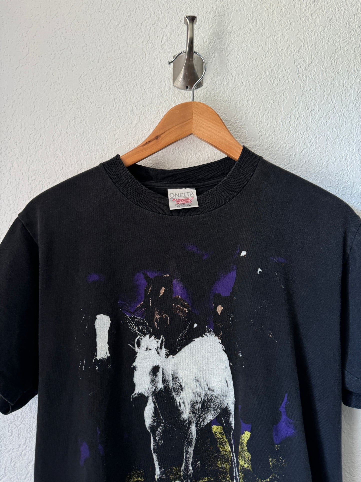 1990s Horses Faded T-Shirt