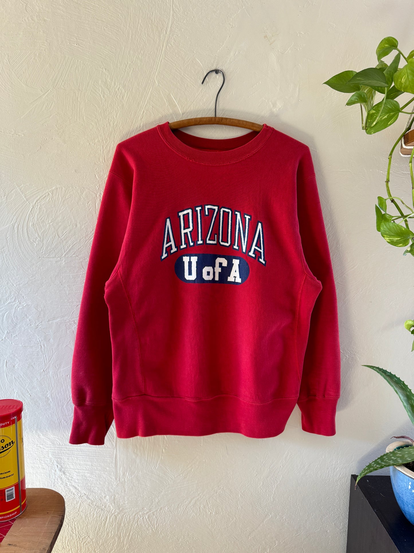 1980s Champion Reverse Weave University of Arizona UofA Sweater