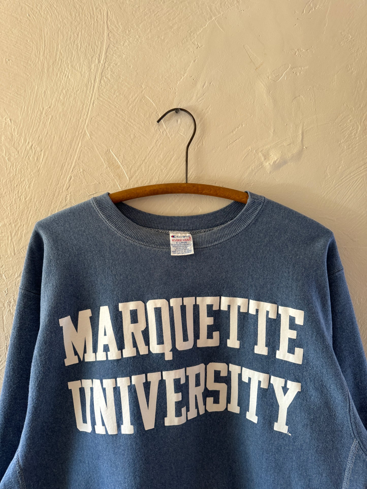 1990s Champion Reverse Weave Marquette University Sweater