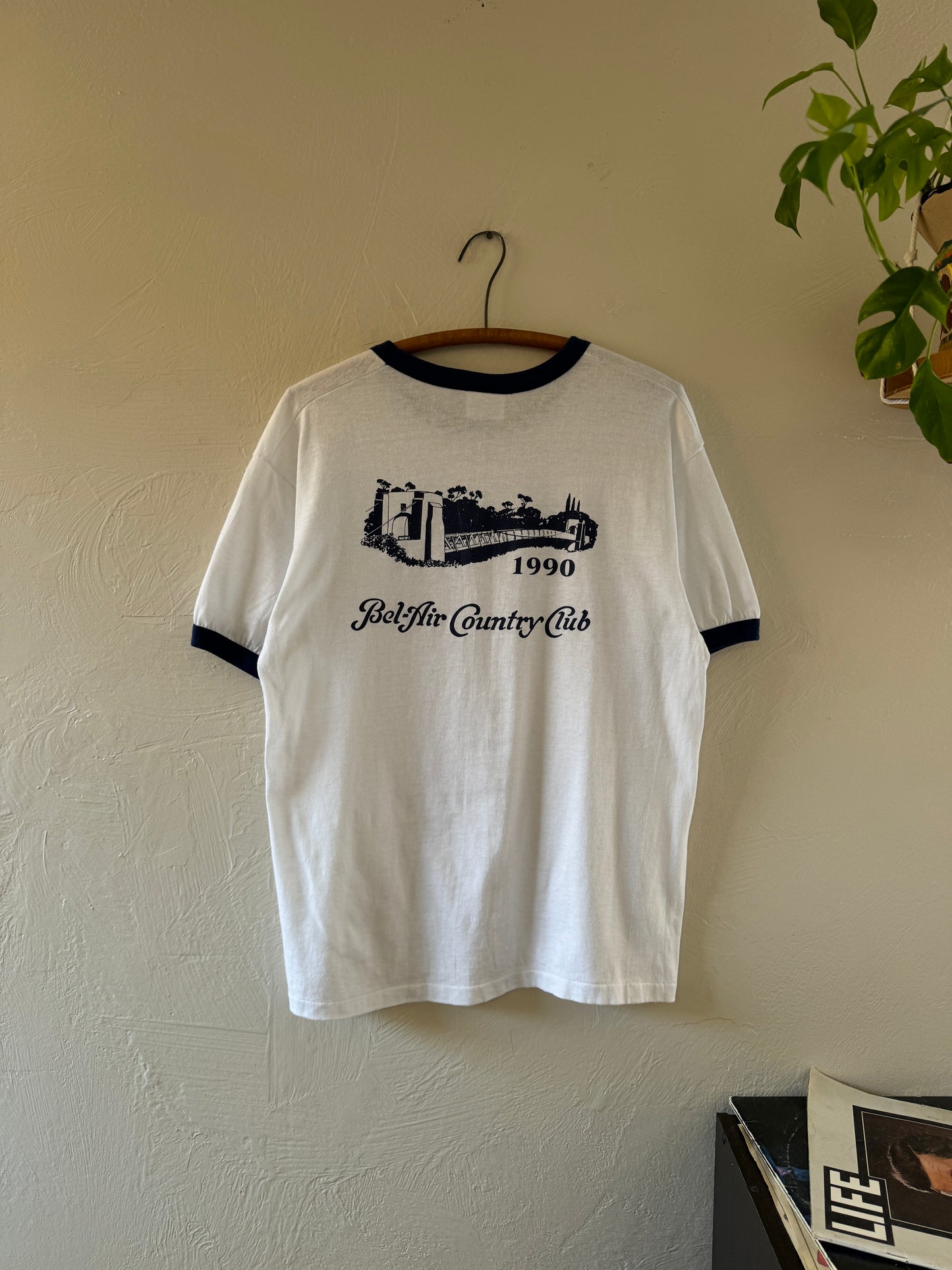 1990s Bel Air California Country Club Ringer T-Shirt