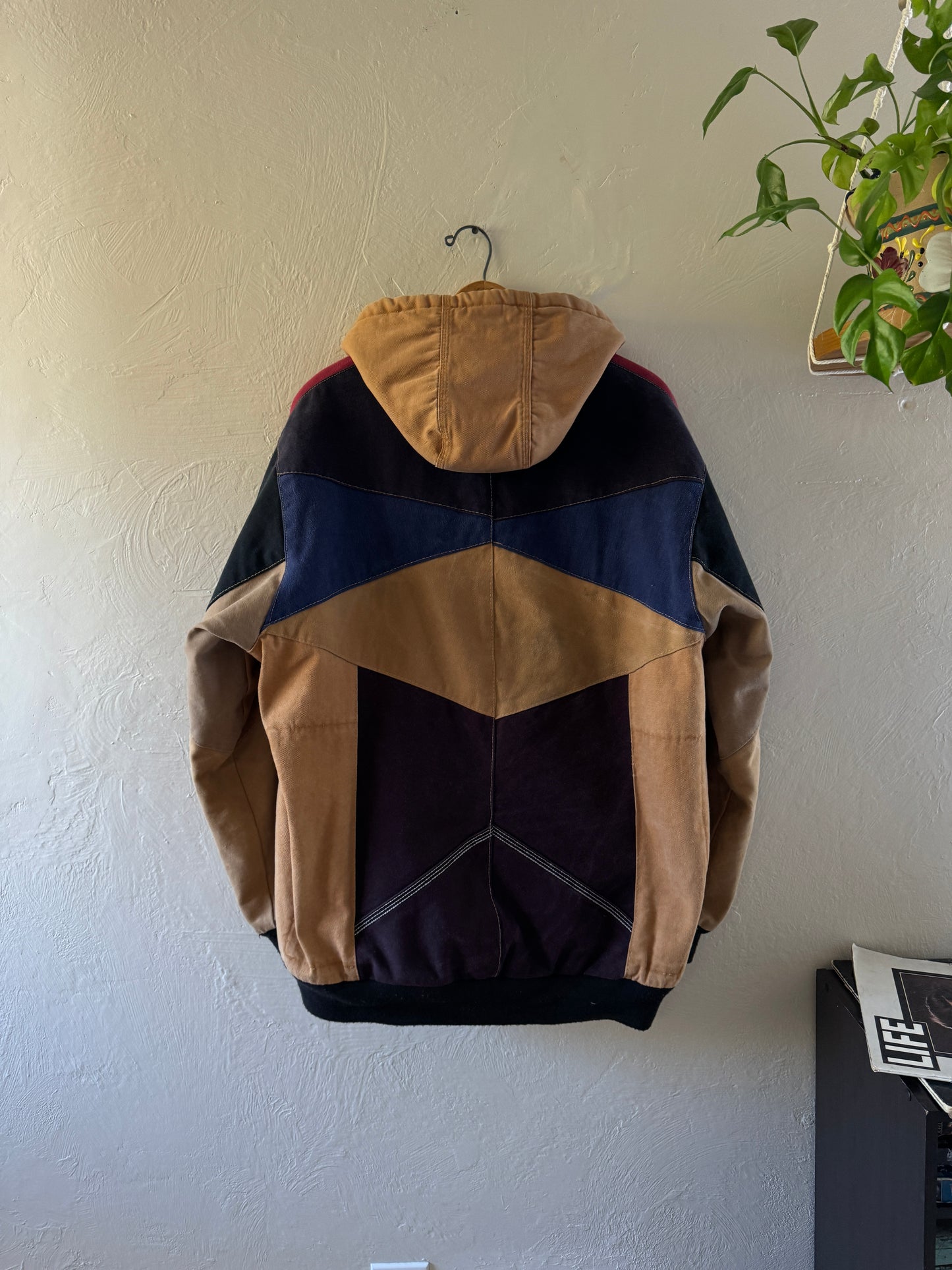 Carhartt Reworked Custom Hooded Fleece Lined Jacket