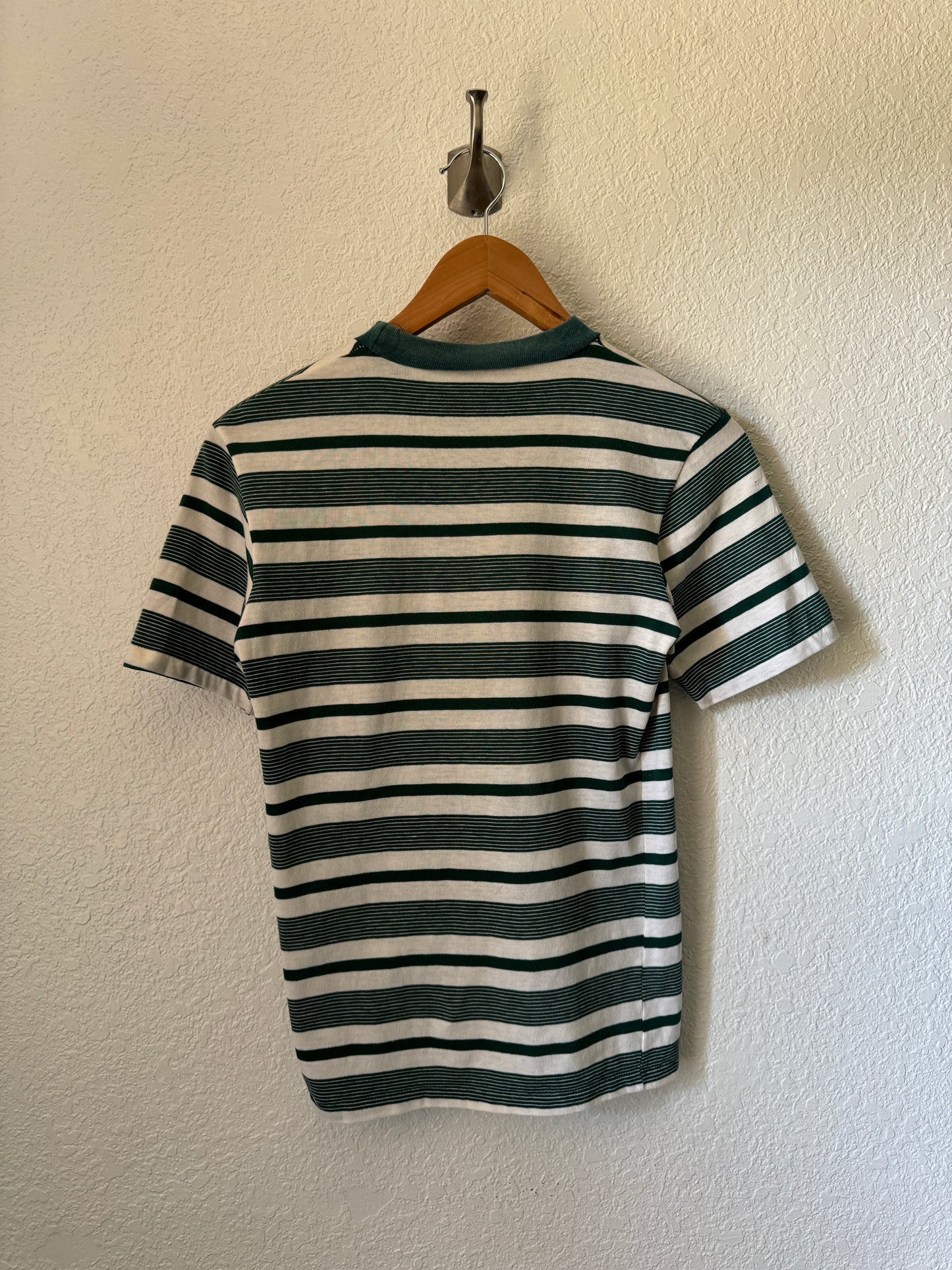 Vintage Striped Green T-Shirt