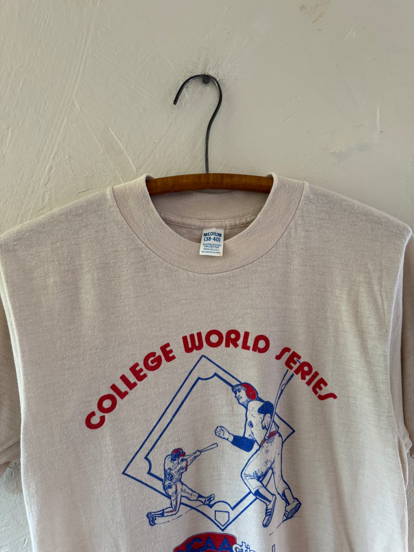 1980s NCAA College Baseball World Series T-Shirt