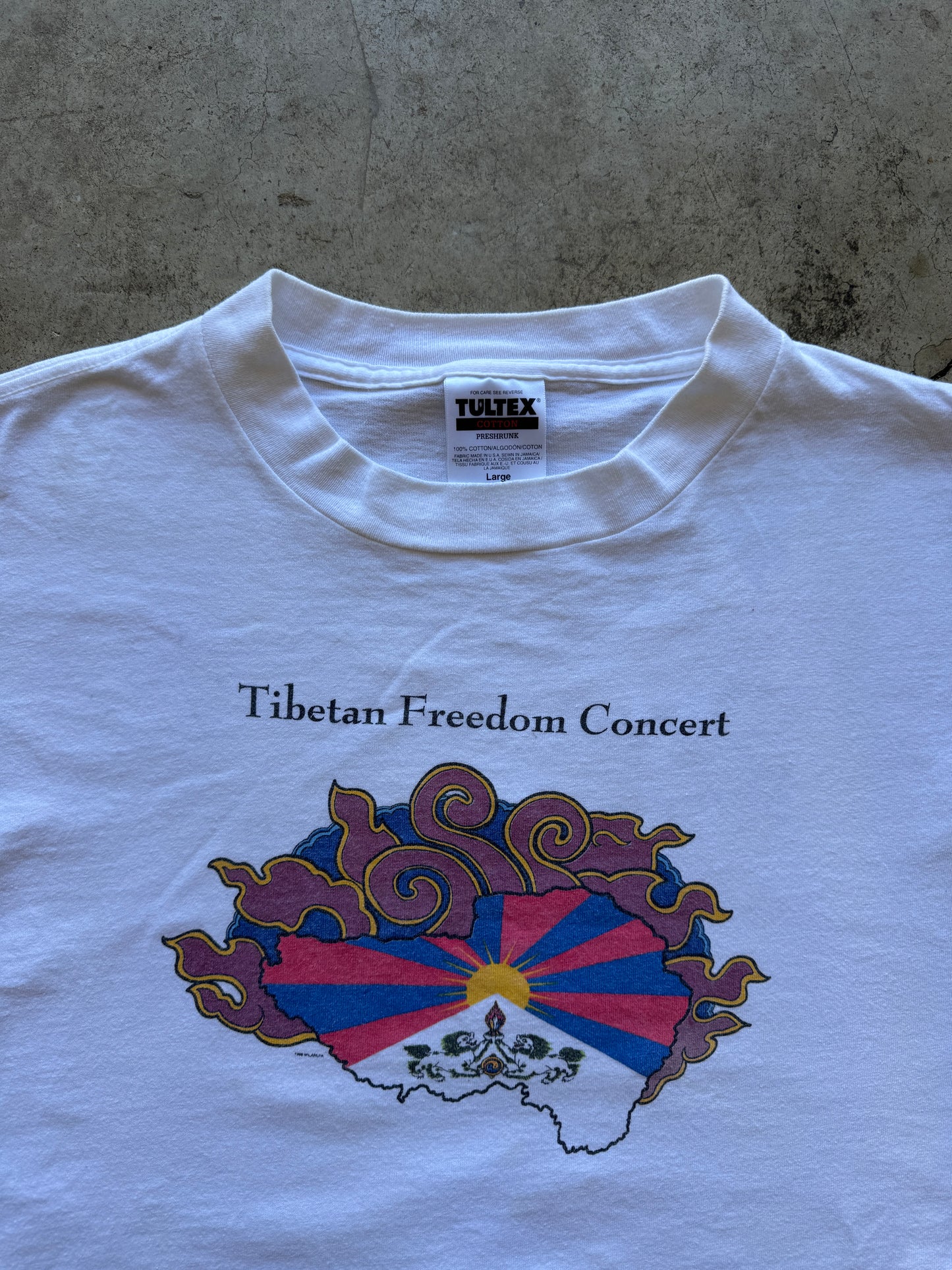 1990s Tibetan Freedom Concert T-Shirt