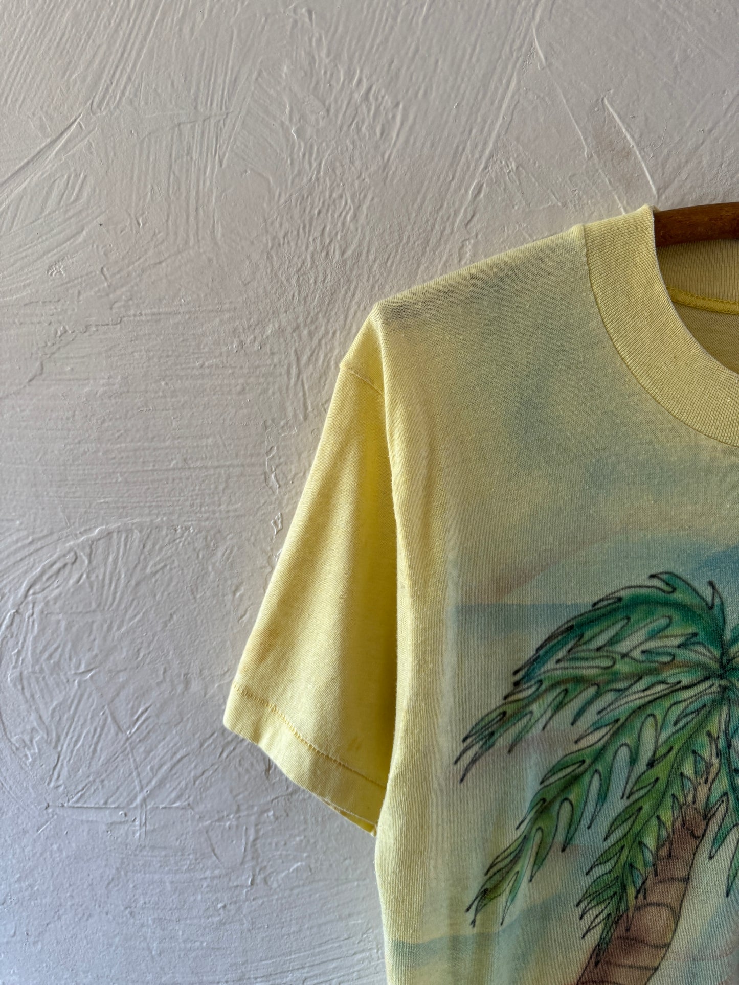 1970s Air Brushed Beach T-Shirt