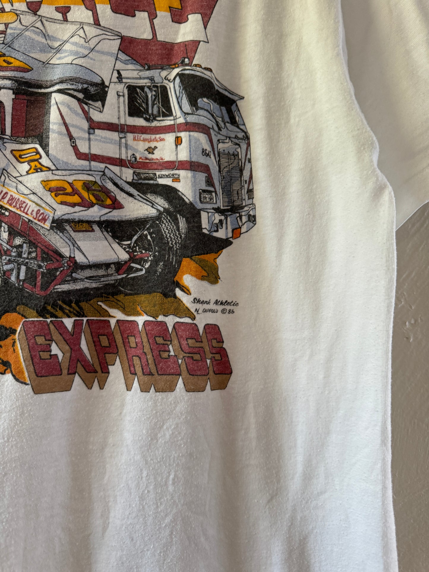 1980s Jim Nace Racing NASCAR T-Shirt