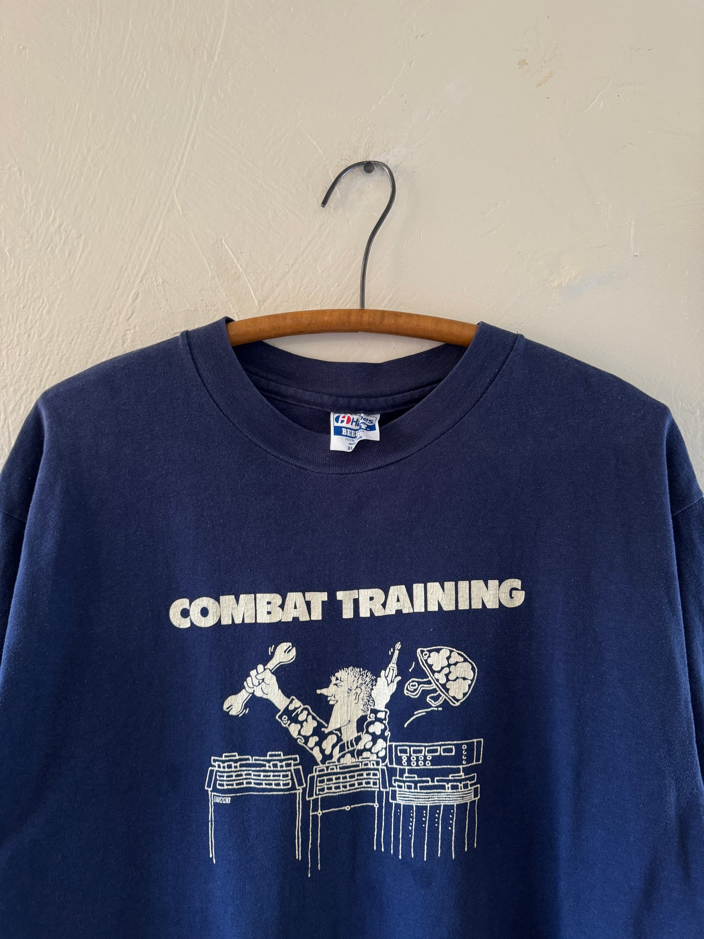 1980s Otari Video Equipment Combat Training T-Shirt