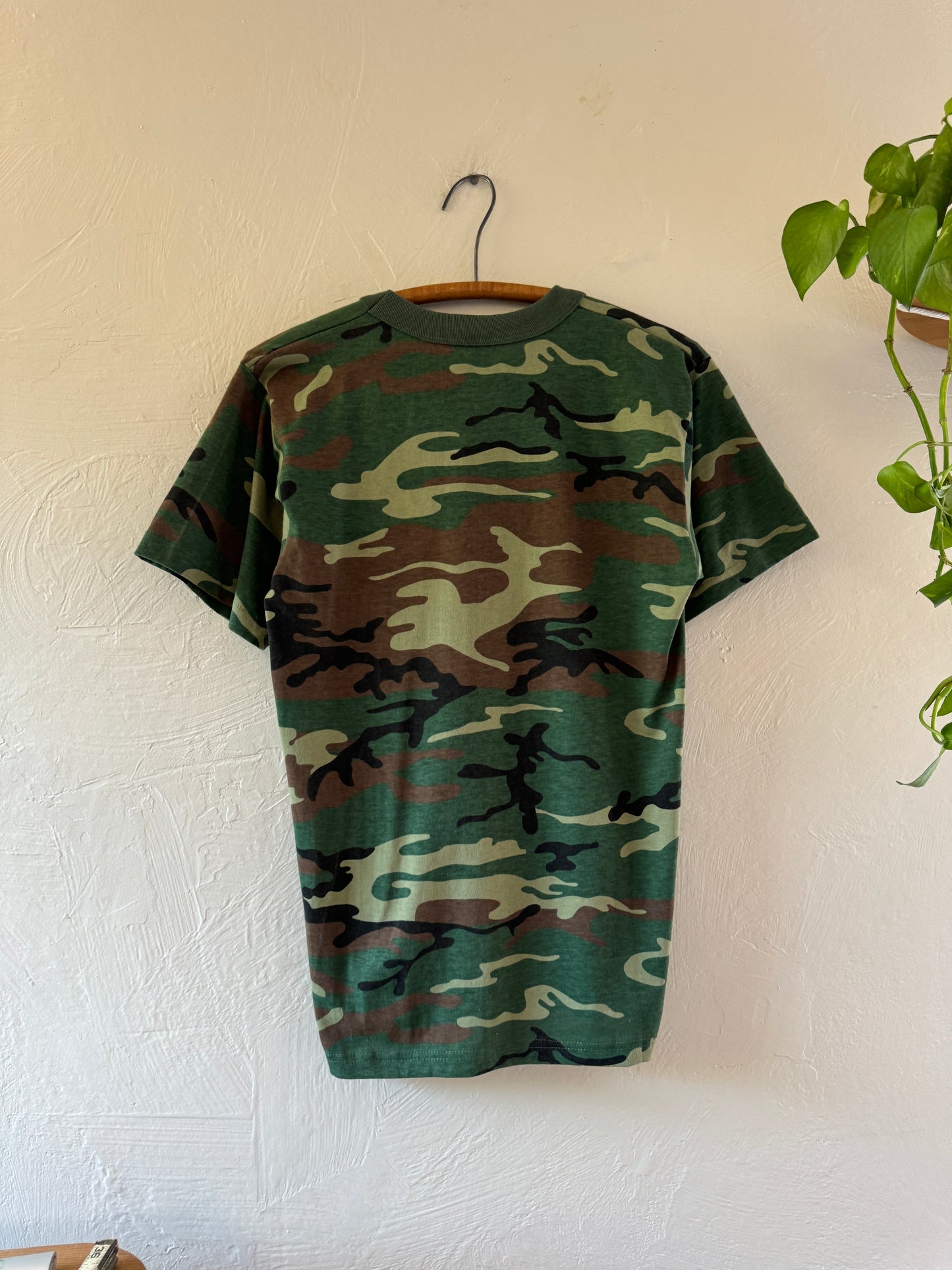 1980s Camouflage Military T-Shirt