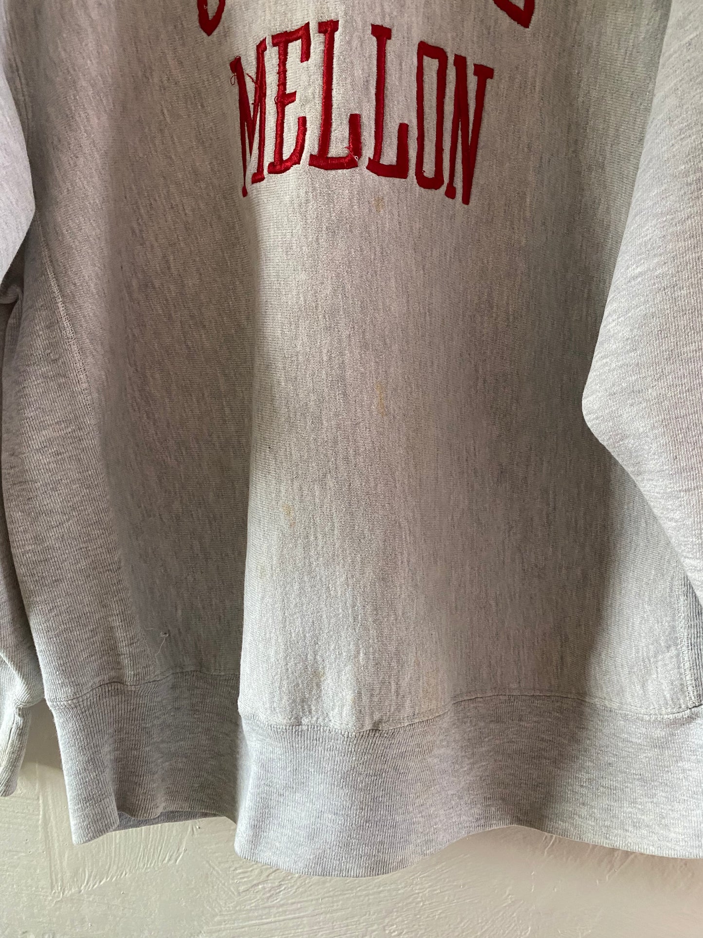 1980s Champion Reverse Weave Carnegie Mellon Sweater