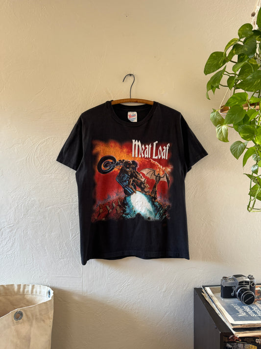 1990s Meatloaf Band Bat Out of Hell Concert T-Shirt