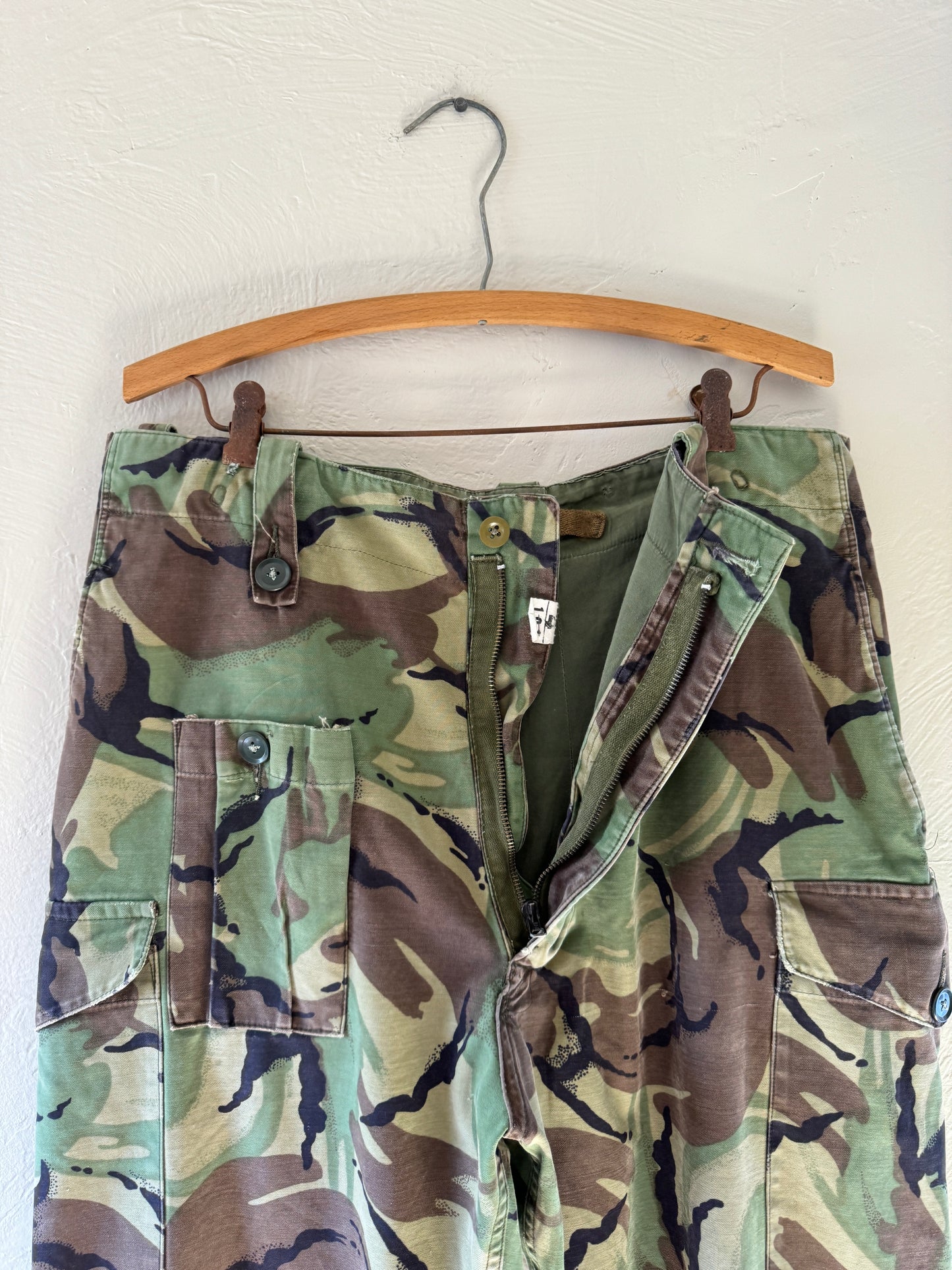 Vintage British Military Camo DPM Pants