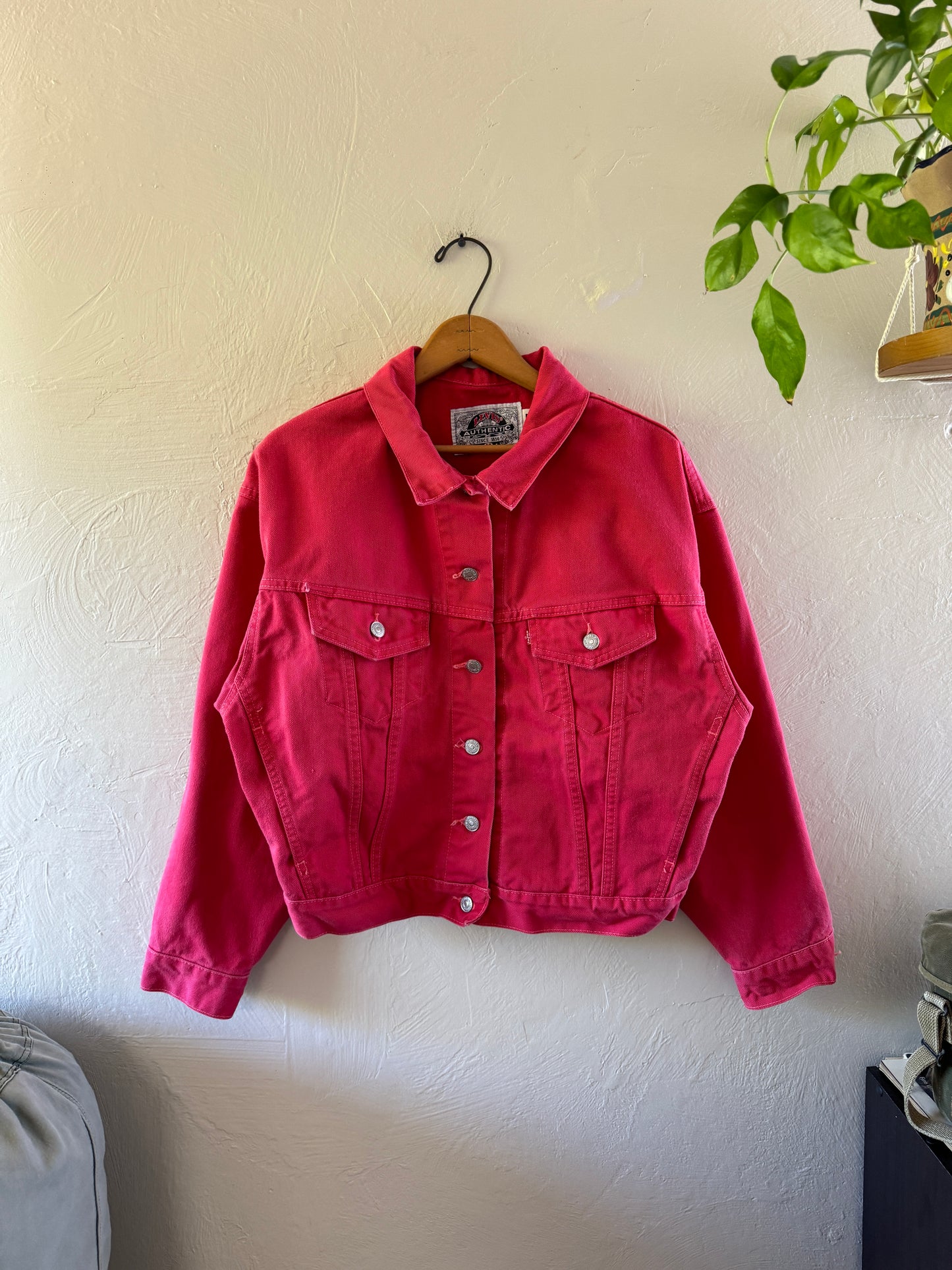 1990s Levis Cropped Trucker Denim Jacket