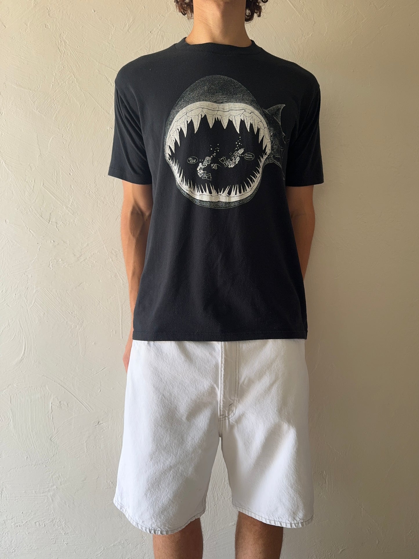 1980s Shark Parody T-Shirt