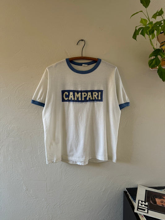 1980s Italian Liquor Ringer T-Shirt