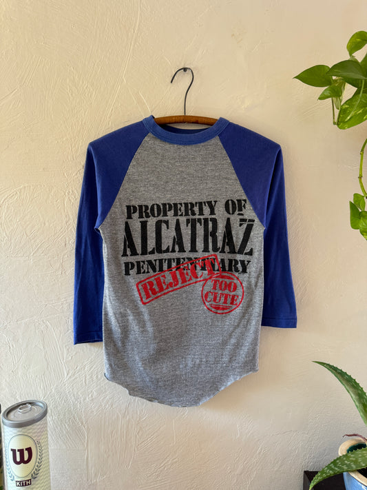 1980/90s Alcatraz Island Prison Raglan T-Shirt