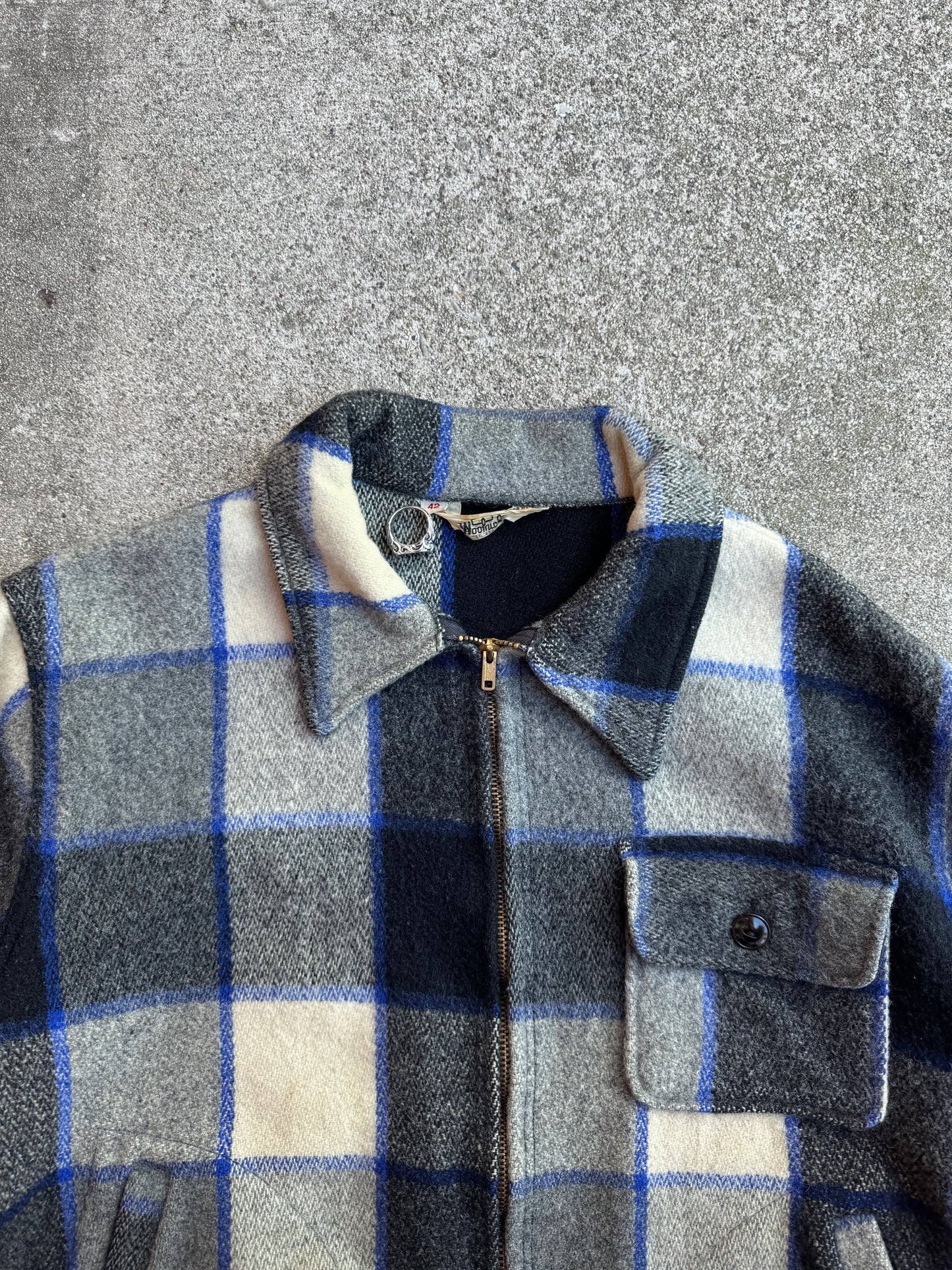 1960/70s Woolrich Zip Up Flannel Jacket