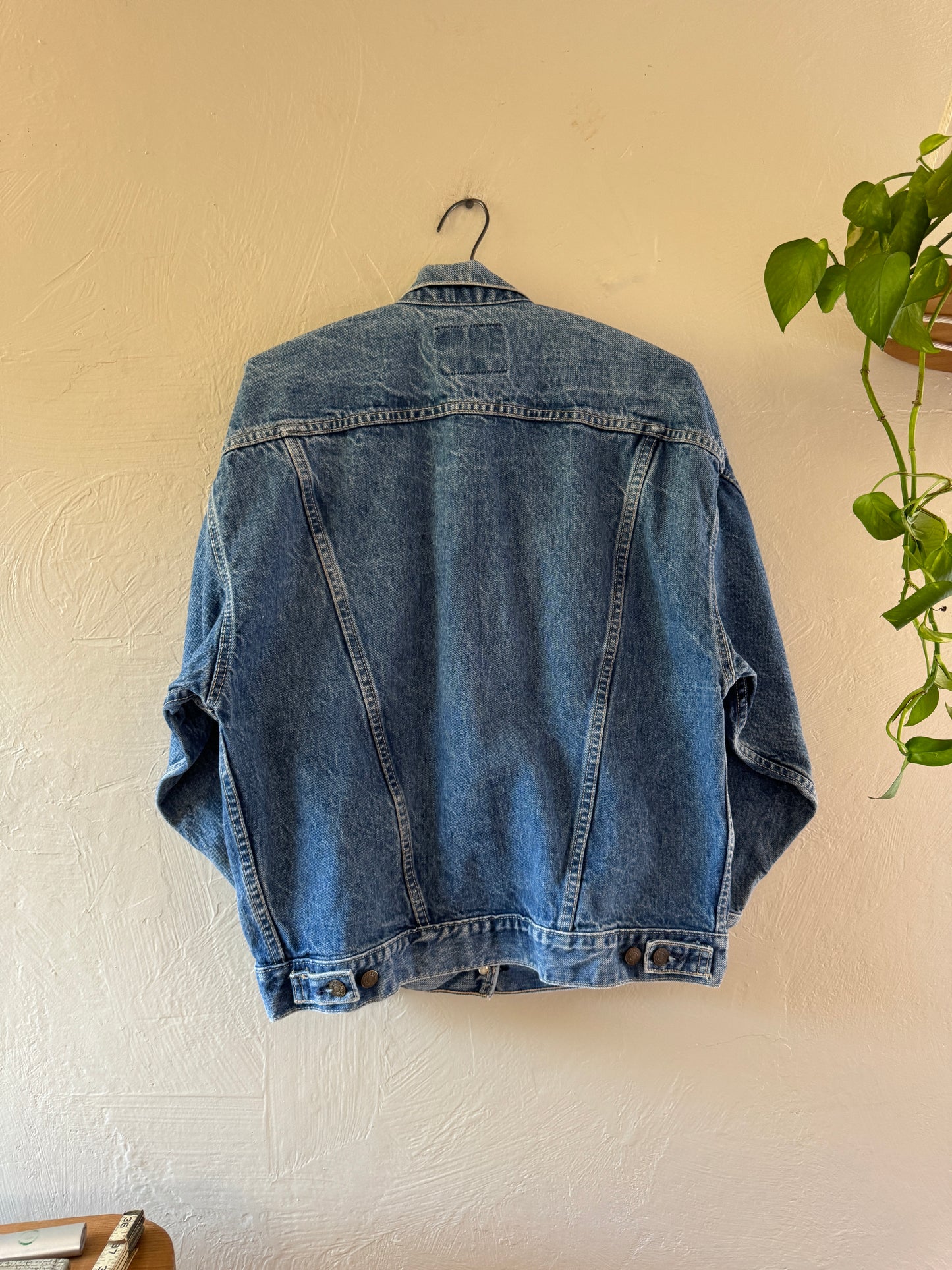 1980s Levis Trucker Denim Jacket Brown Tab