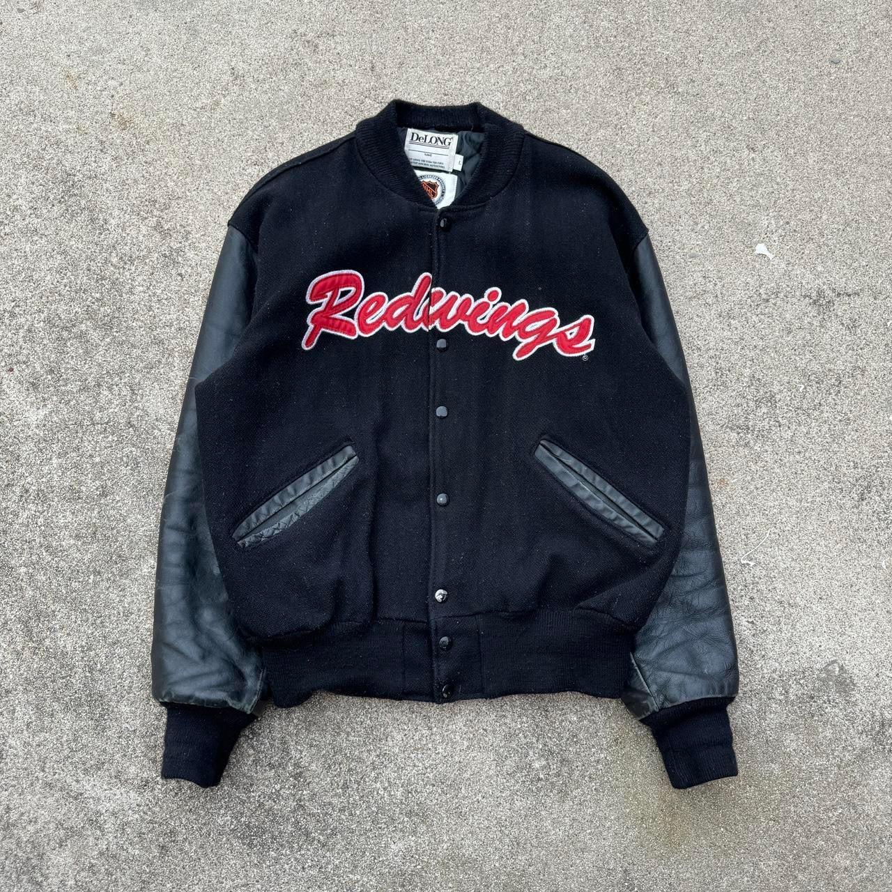 Vintage DeLong Redwings Varsity Jacket