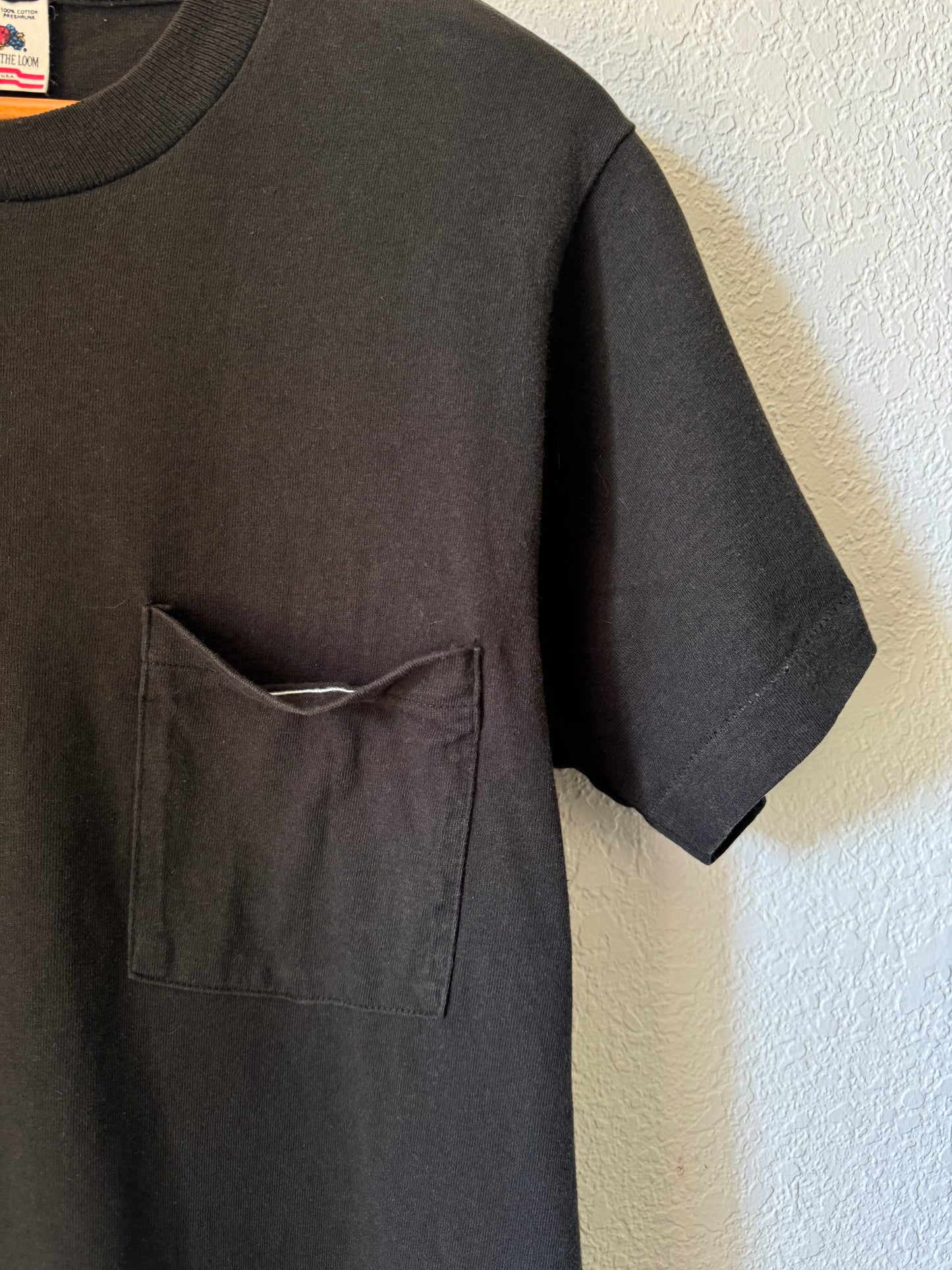 1990s Black Pocket T-Shirt