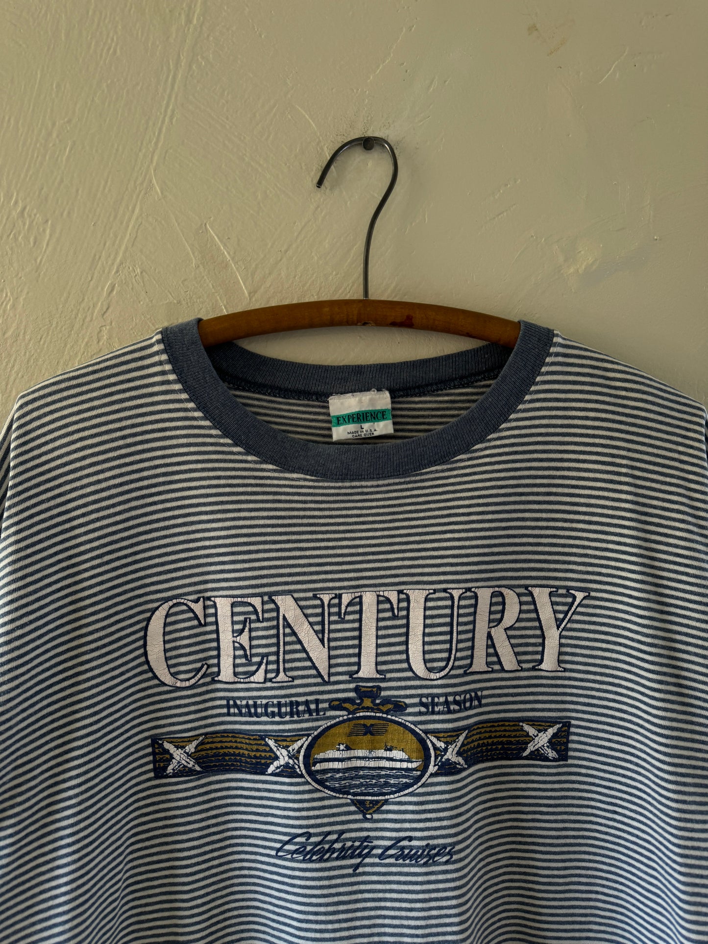 1990s Stripped Century T-Shirt