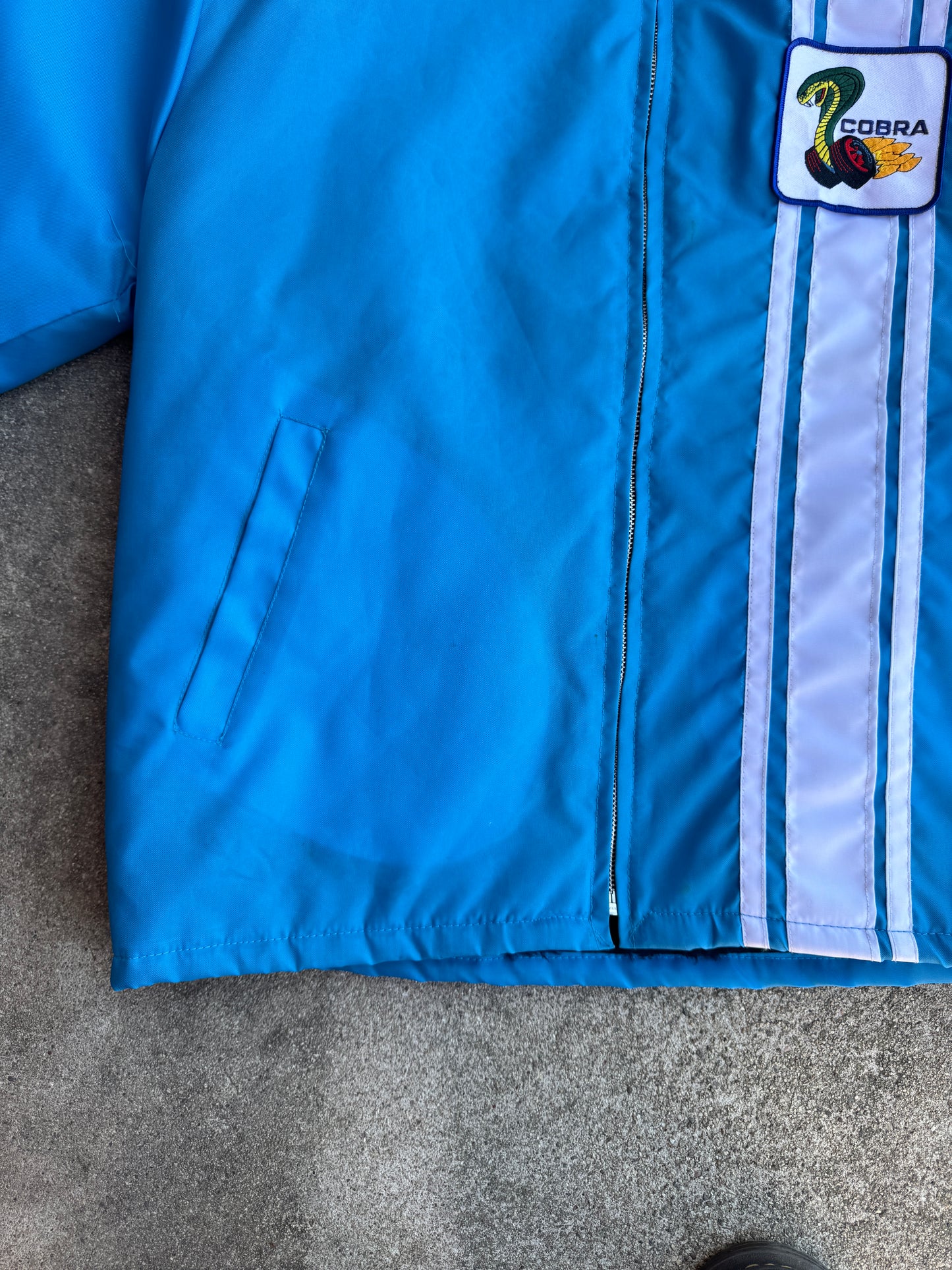 1970s Ford Mustang Cobra Fleece Lined Jacket