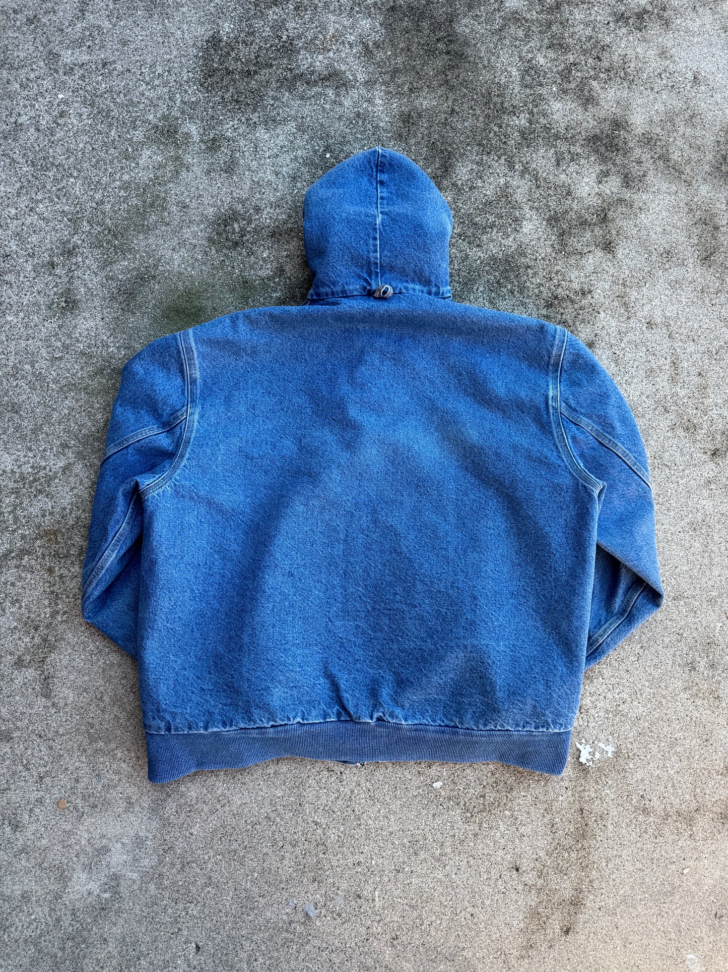 1990s Carhartt Active Hooded Denim Jacket