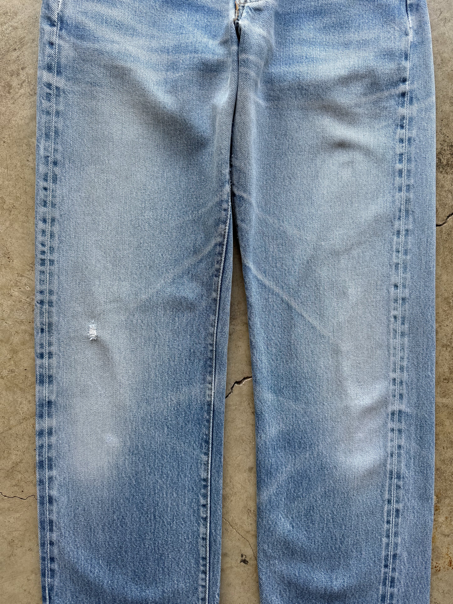 1970/80s Levis 501s Selvedge Distressed Jeans (27W x 34L)