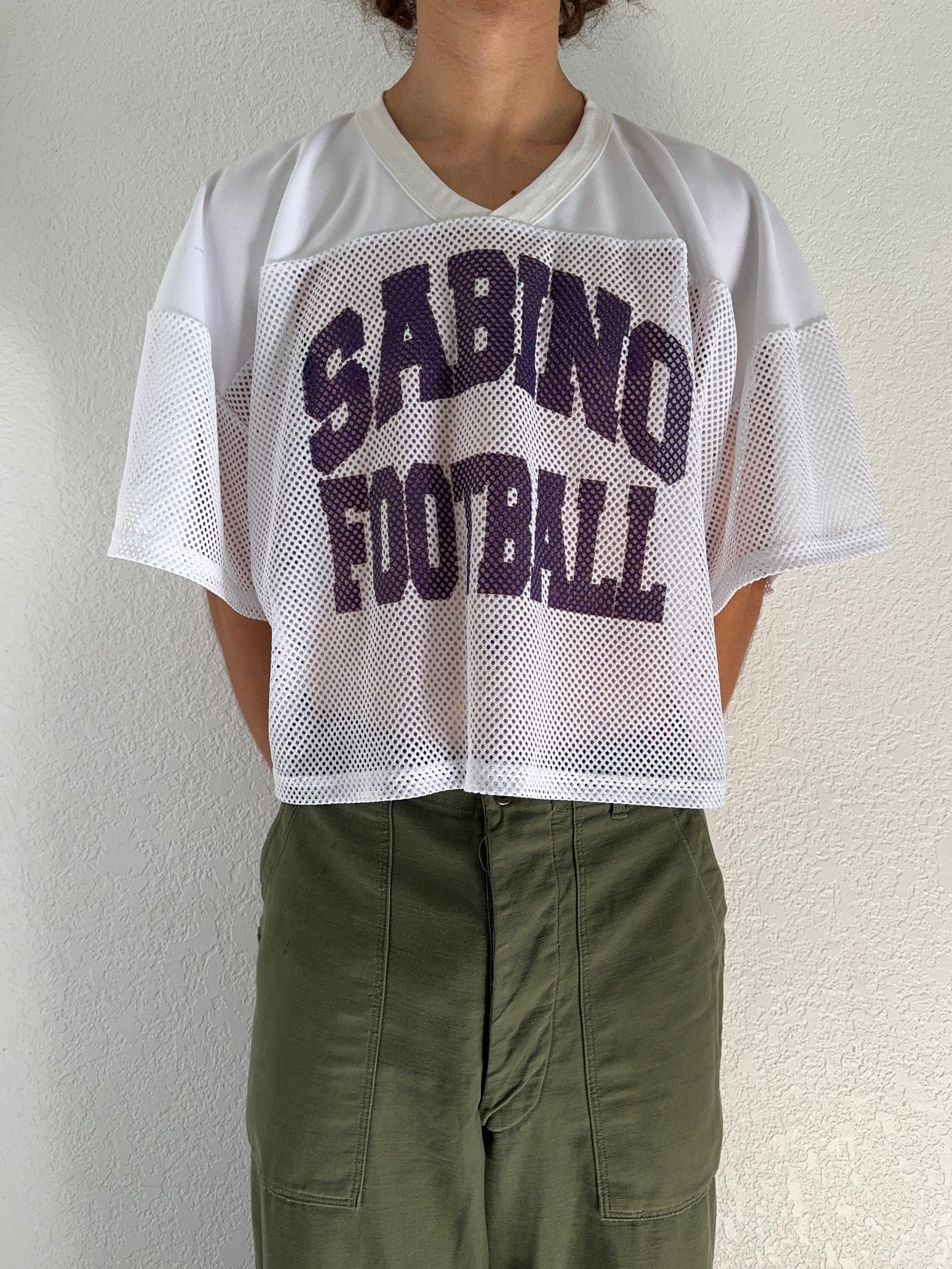 1990s Russell Athletic Mesh Football Jersey