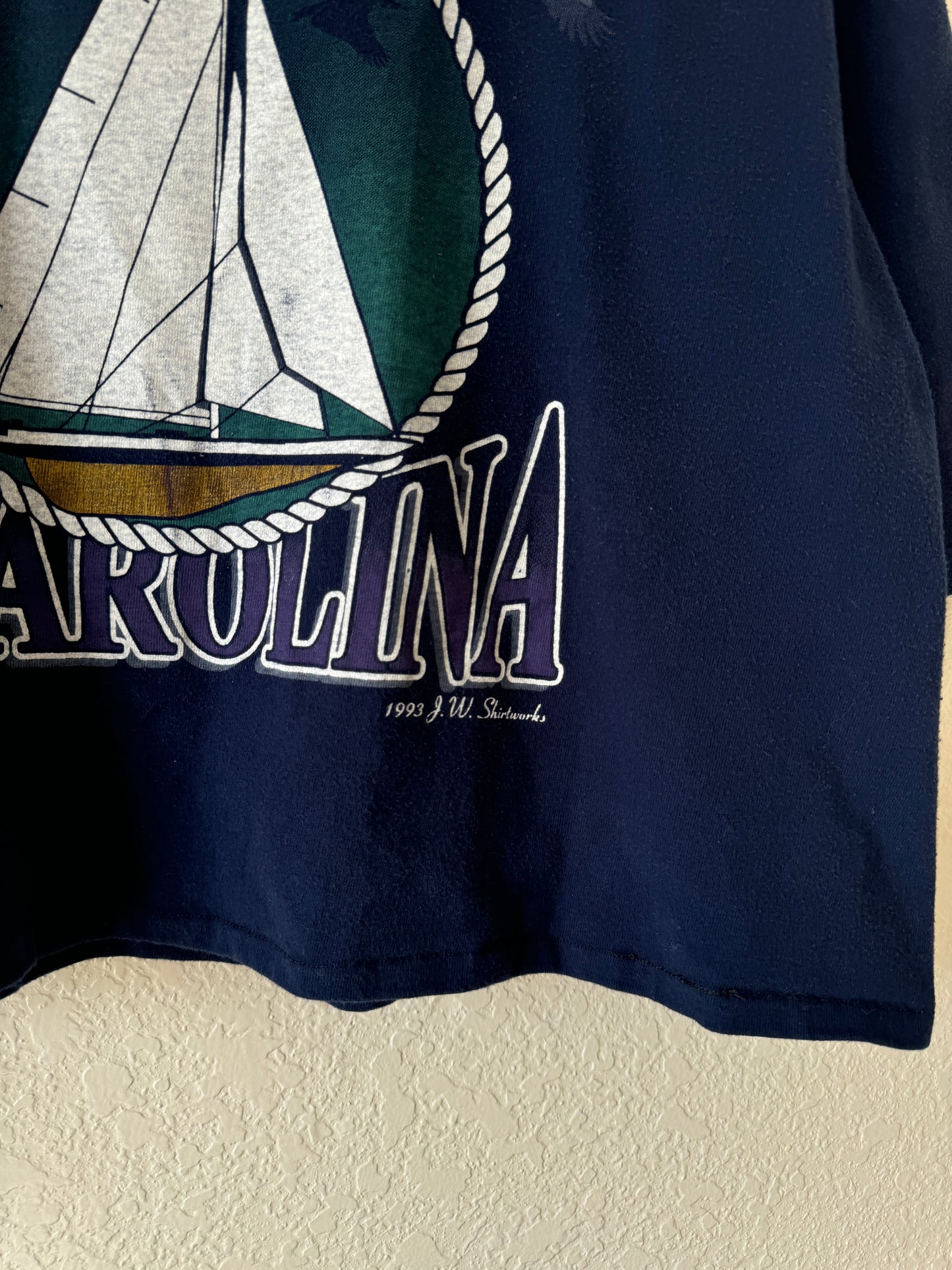 1990s Charleston South Carolina Cropped T-Shirt