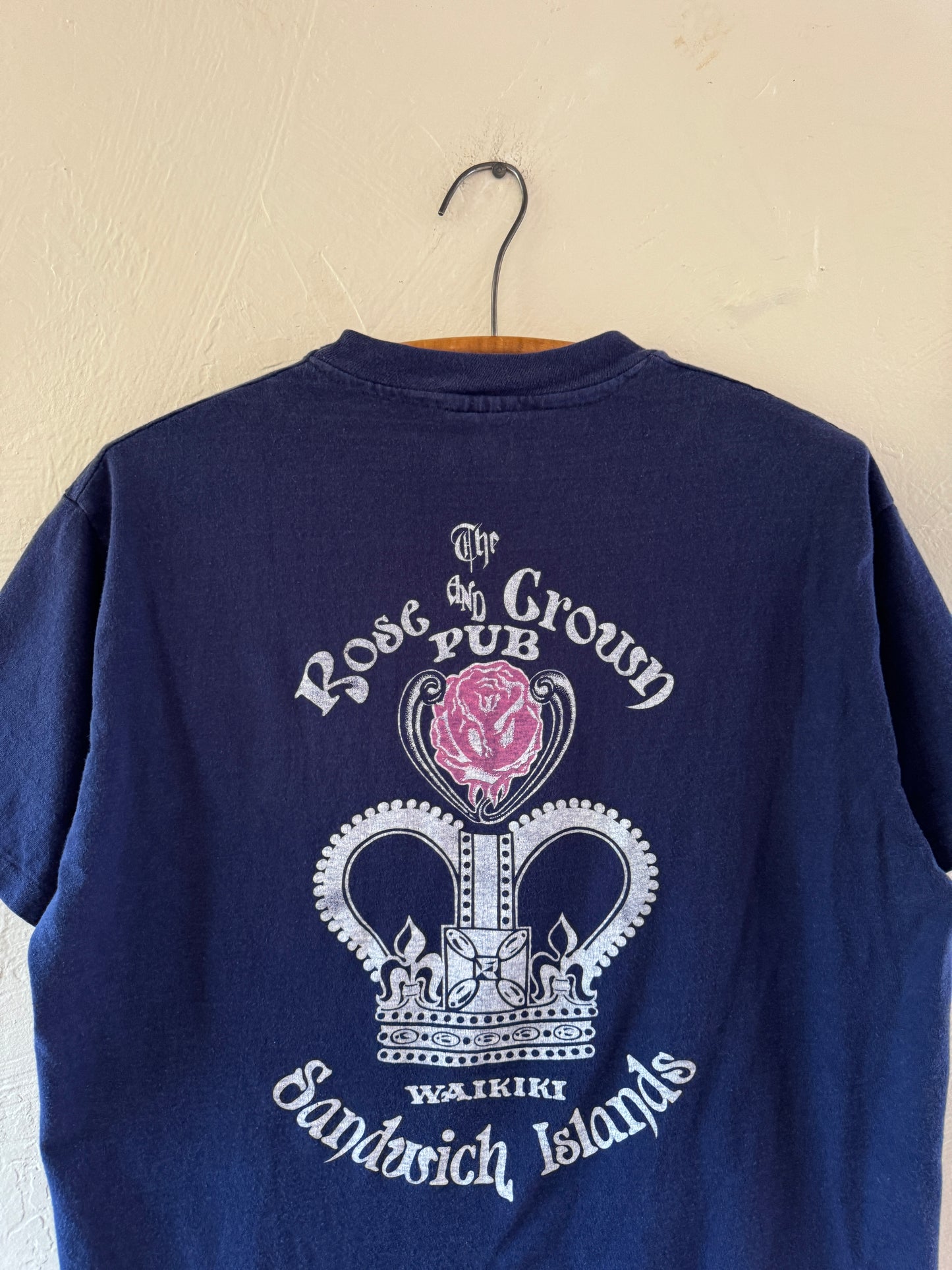 1980s The Rose & Grown Pub Waikiki Hawaii T-Shirt