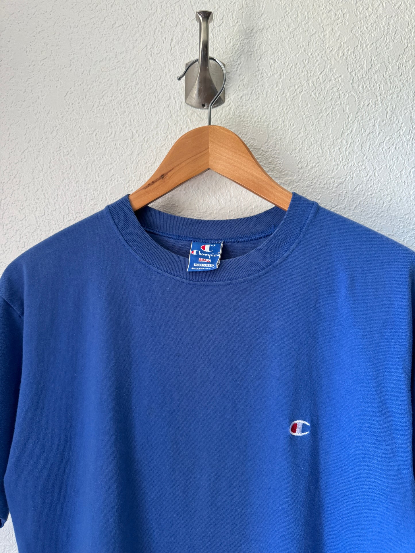 1990s Champion Blue T-Shirt