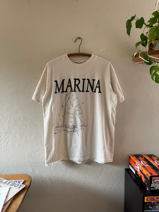 1990s Marina Sailboat T-Shirt