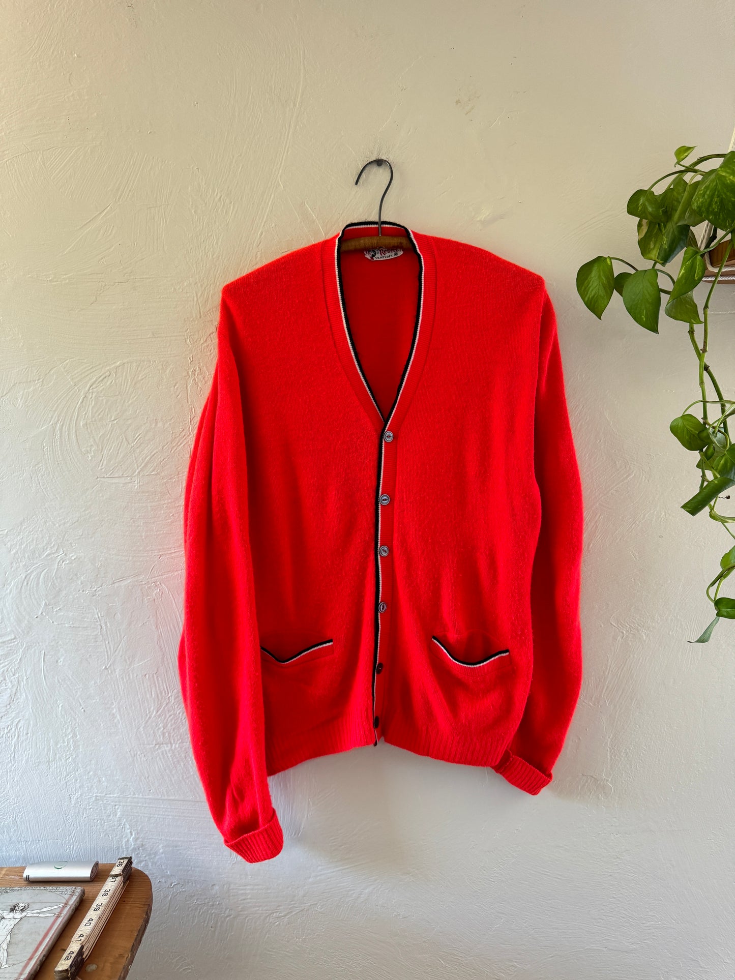 1950/60s Revere Vereloft Cardigan Sweater