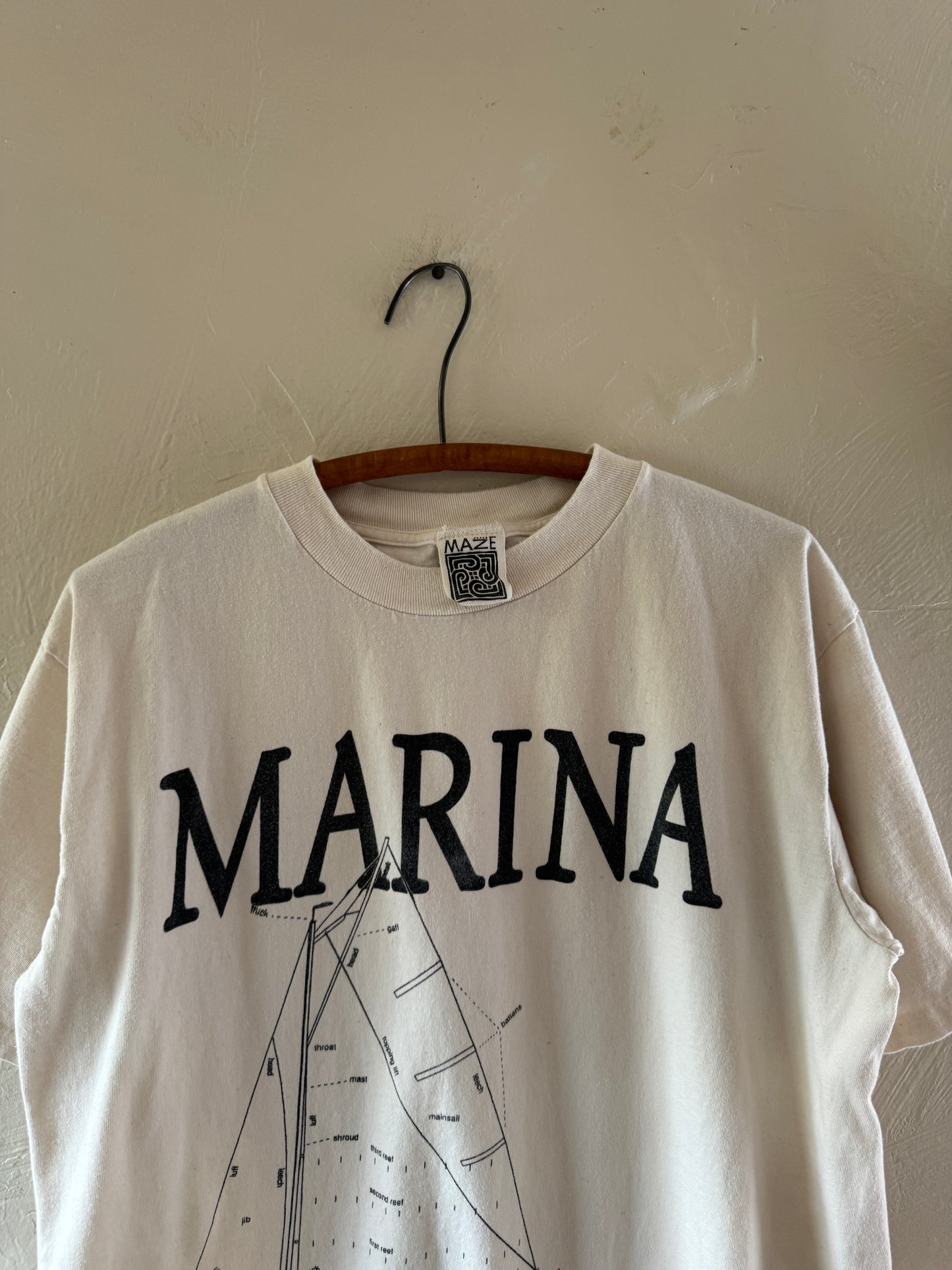 1990s Marina Sailboat T-Shirt