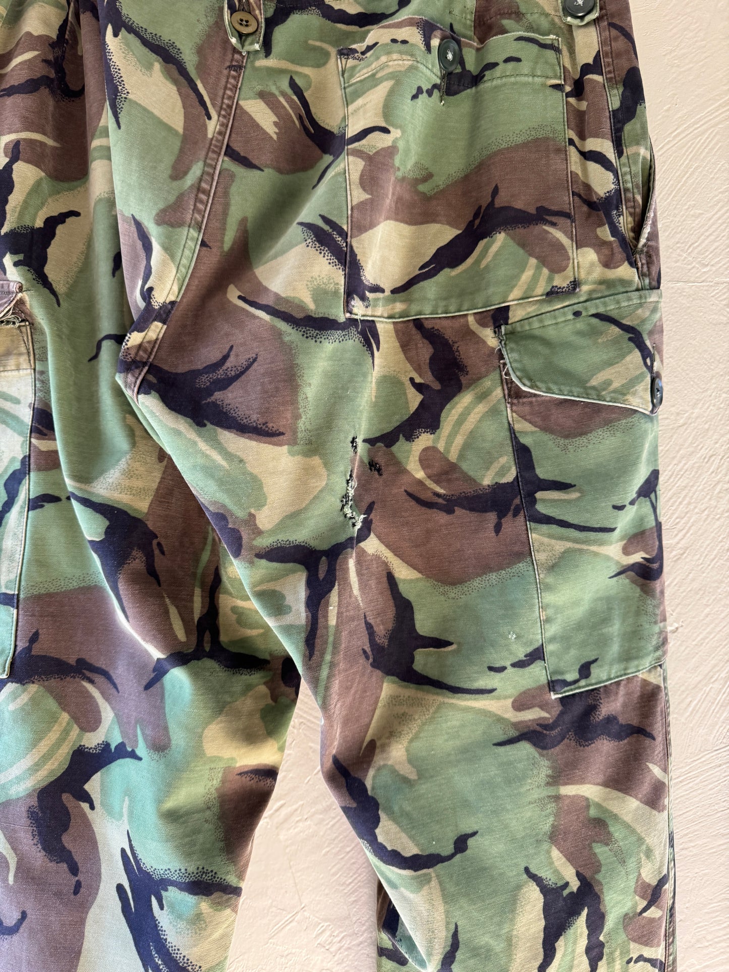 Vintage British Military Camo DPM Pants