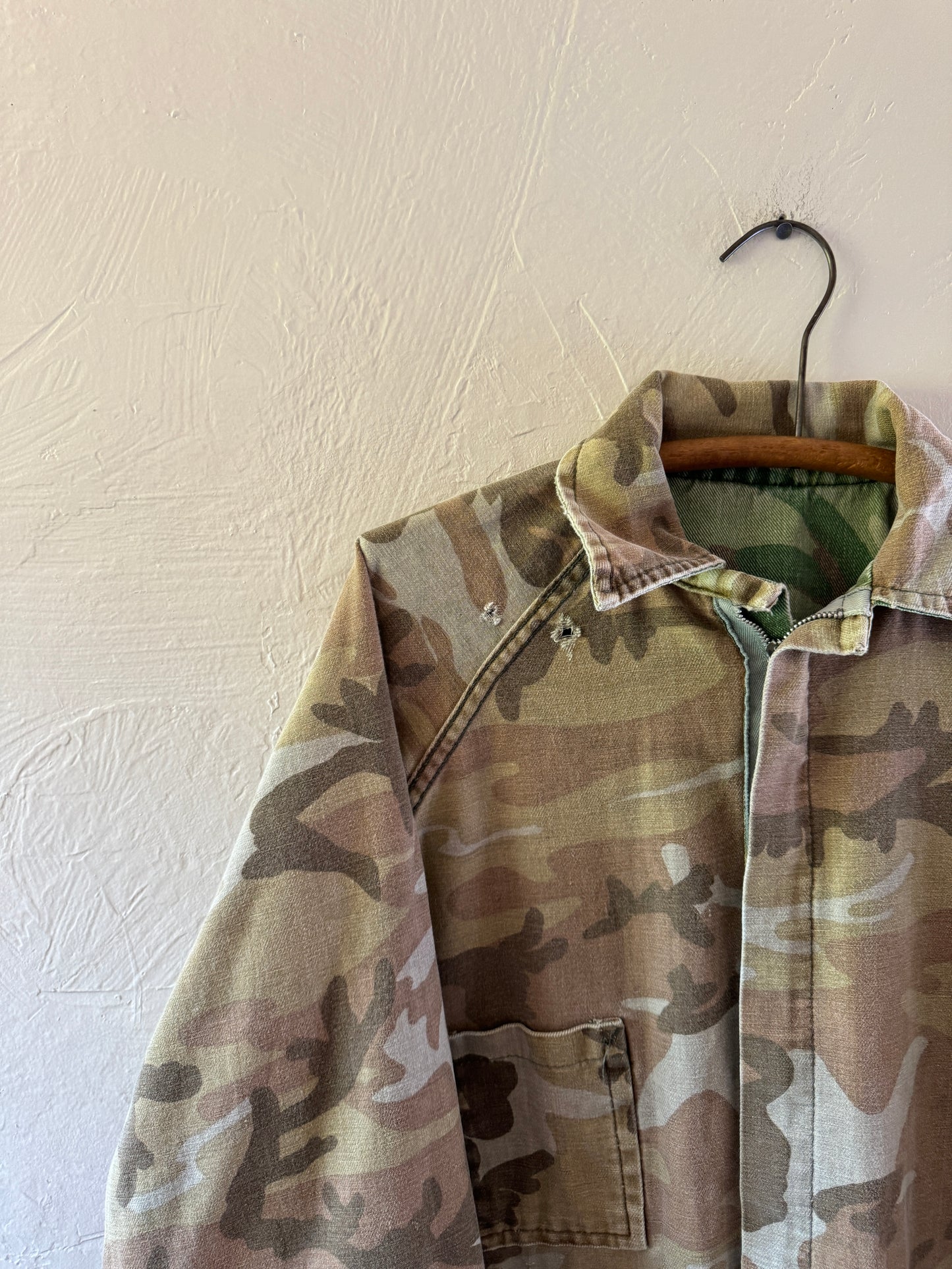 1970s Ranger Reversible Camo Hunting NRA Jacket