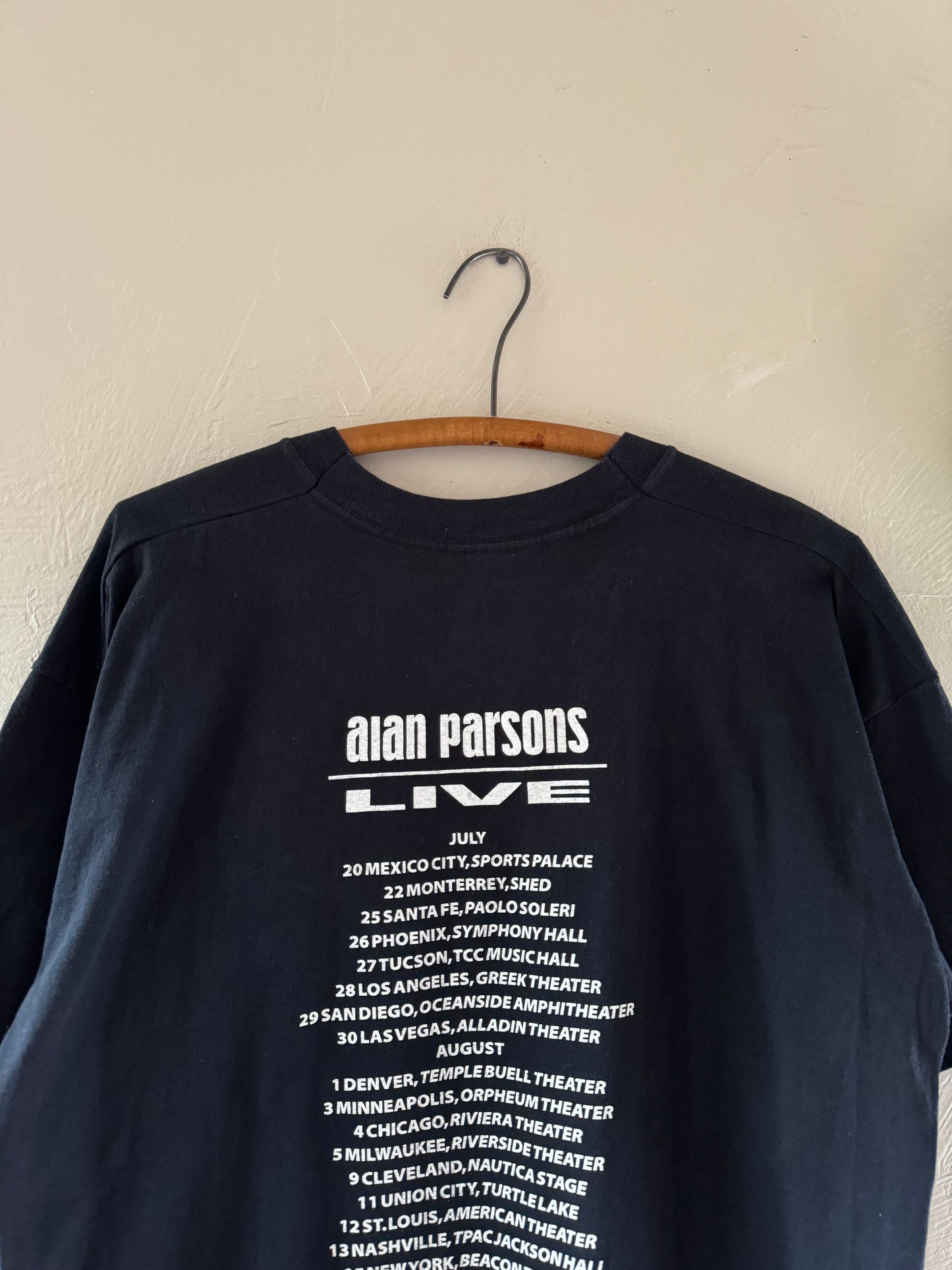 1990s Alan Parsons Concert T-Shirt