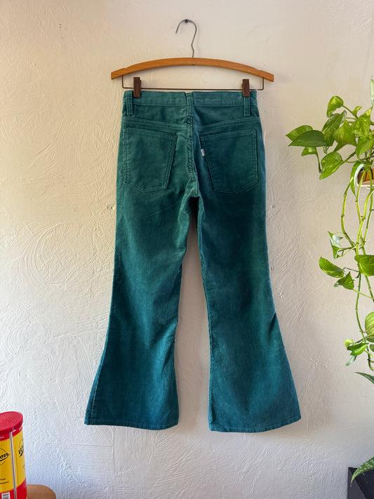 1970s Levis Corduroy Bell Bottom Flared Pants