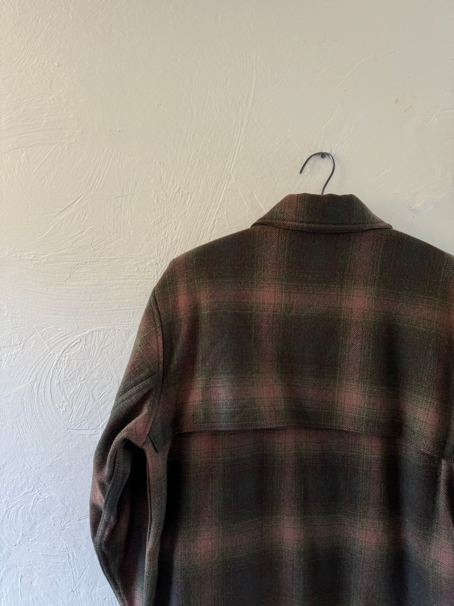 1970s Woolrich Hunting Zip Up Flannel Jacket