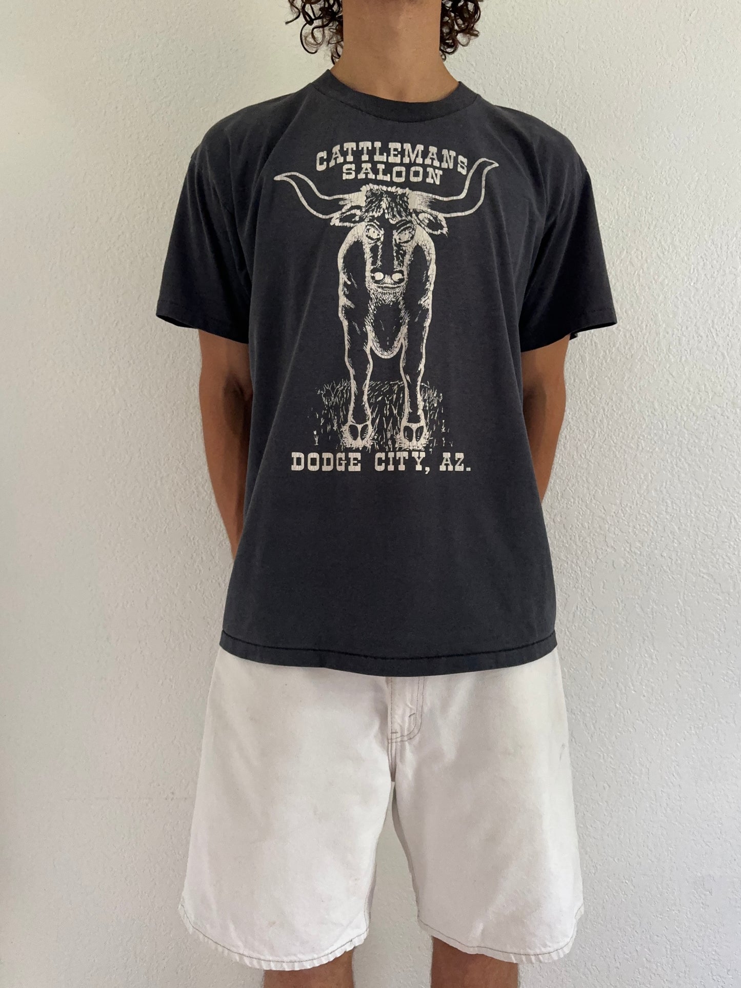 1990s Dodge City Arizona Bull T-Shirt